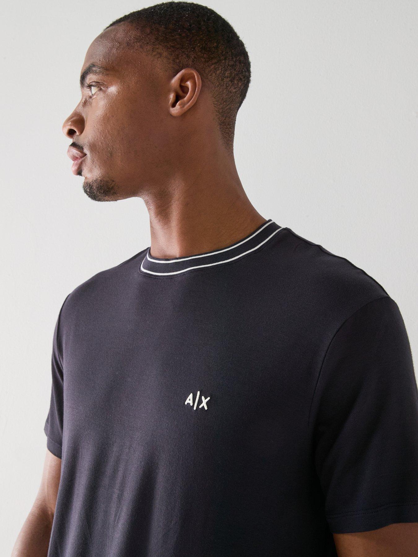 armani-exchange-slim-fit-viscose-t-shirt-navydetail