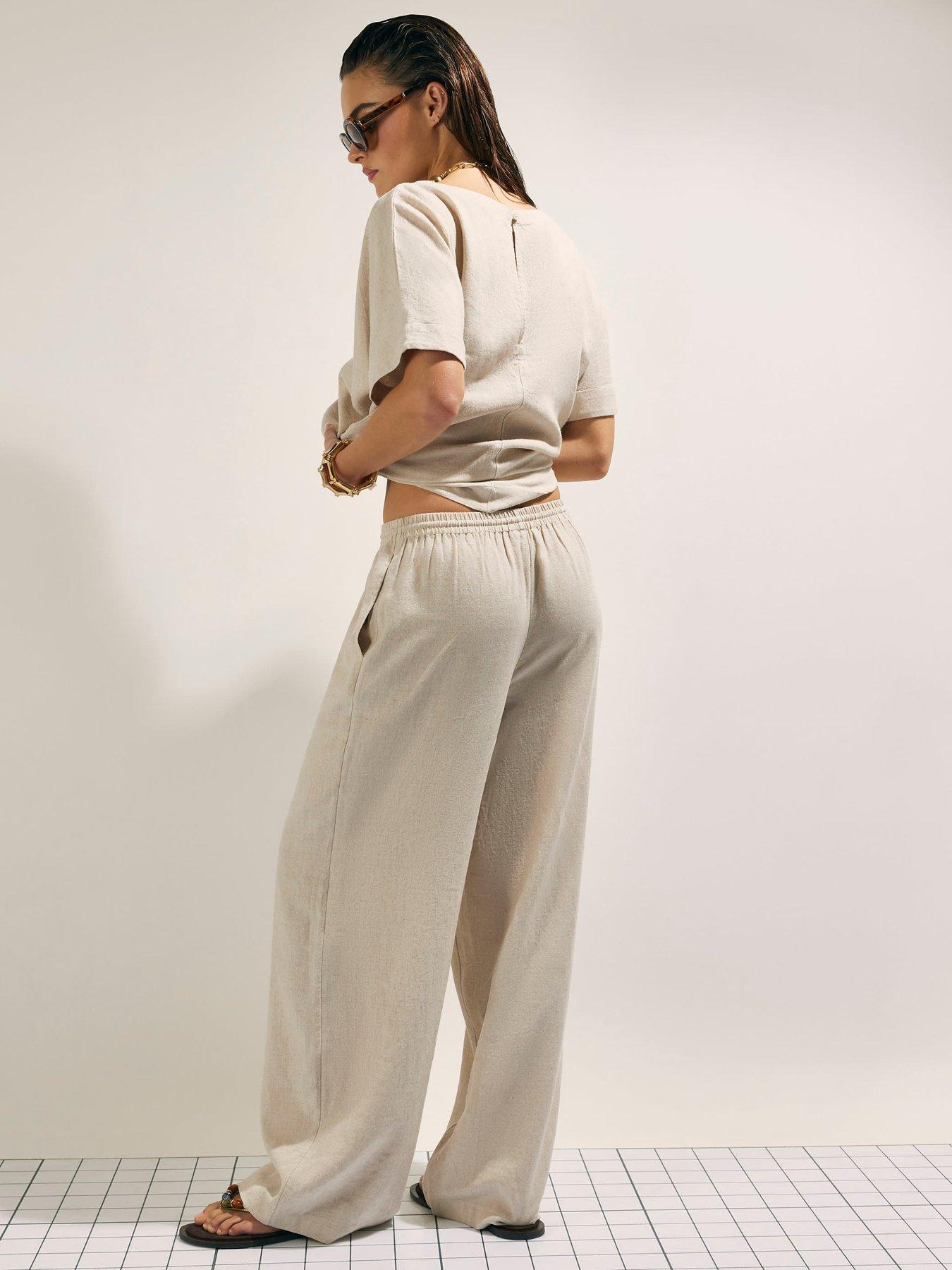 river-island-linen-blend-wide-leg-trousers-beigestillFront