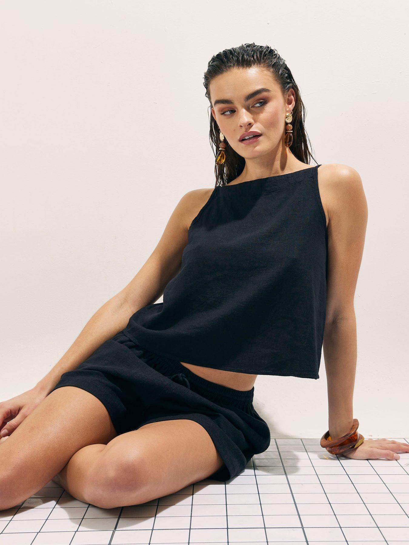 river-island-linen-blend-tank-top-blackoutfit