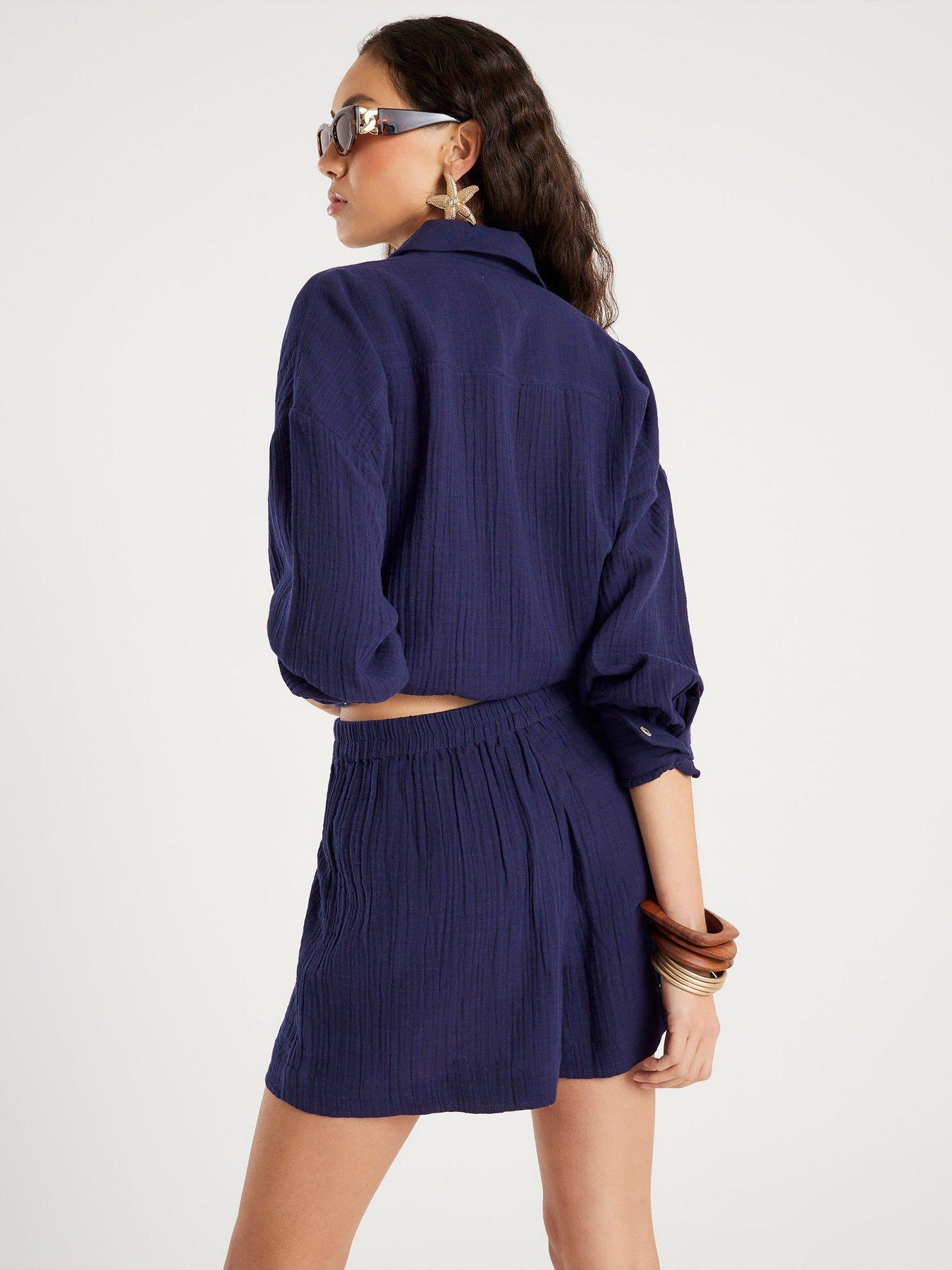 river-island-double-faced-shorts-navystillFront