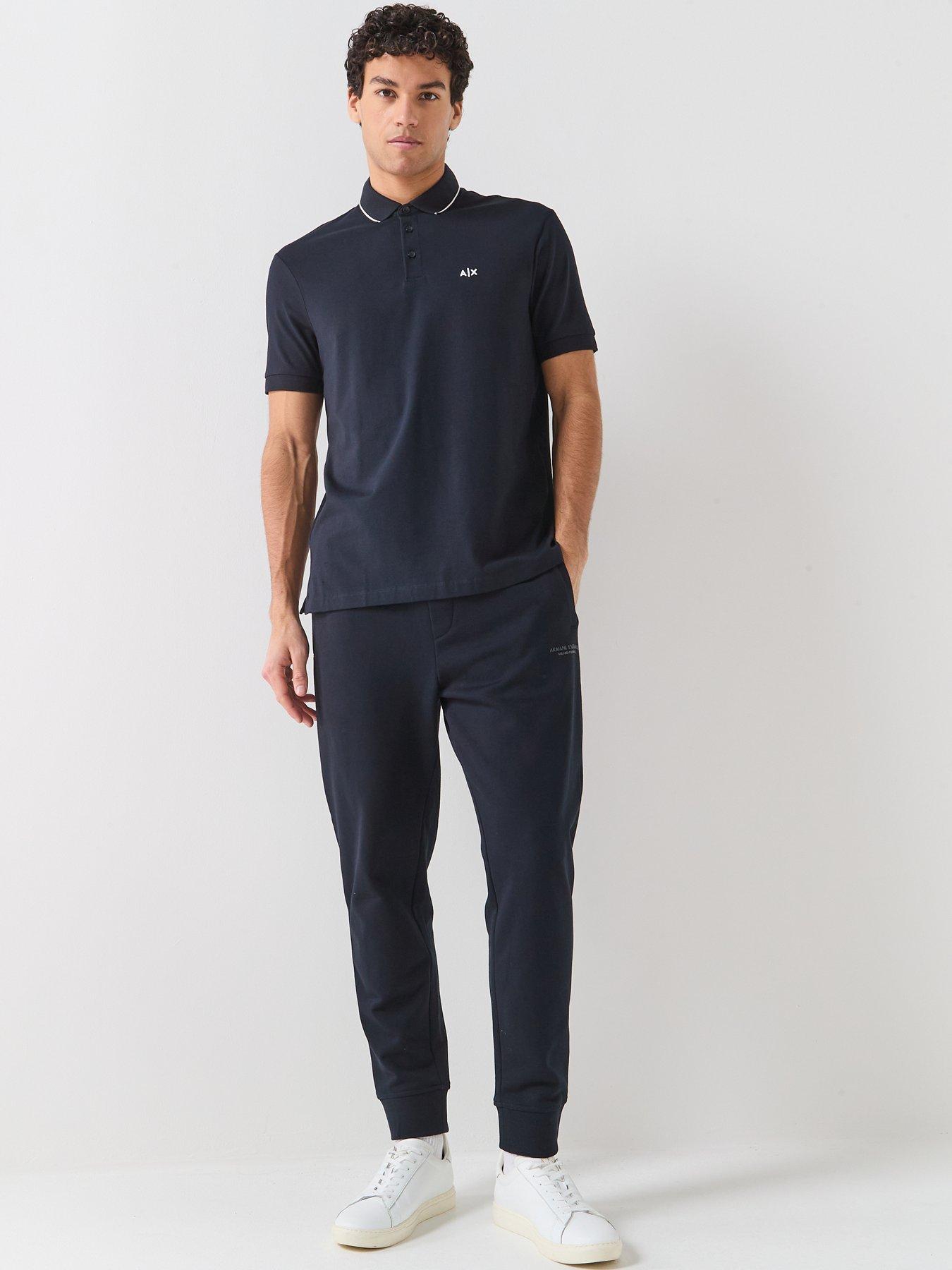 armani-exchange-slim-fit-tipped-polo-shirt-navyback