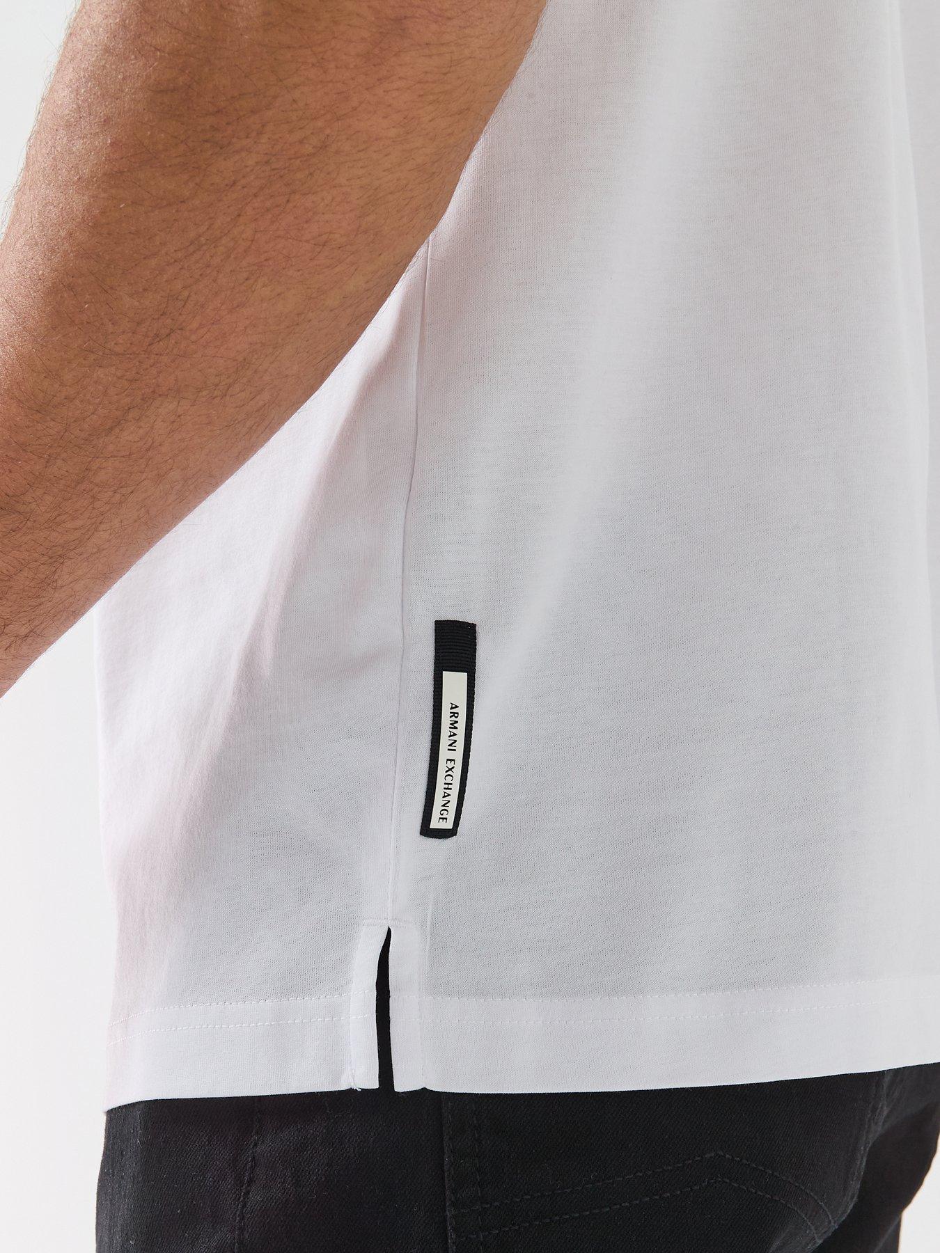 armani-exchange-zip-neck-polo-shirt-whitedetail