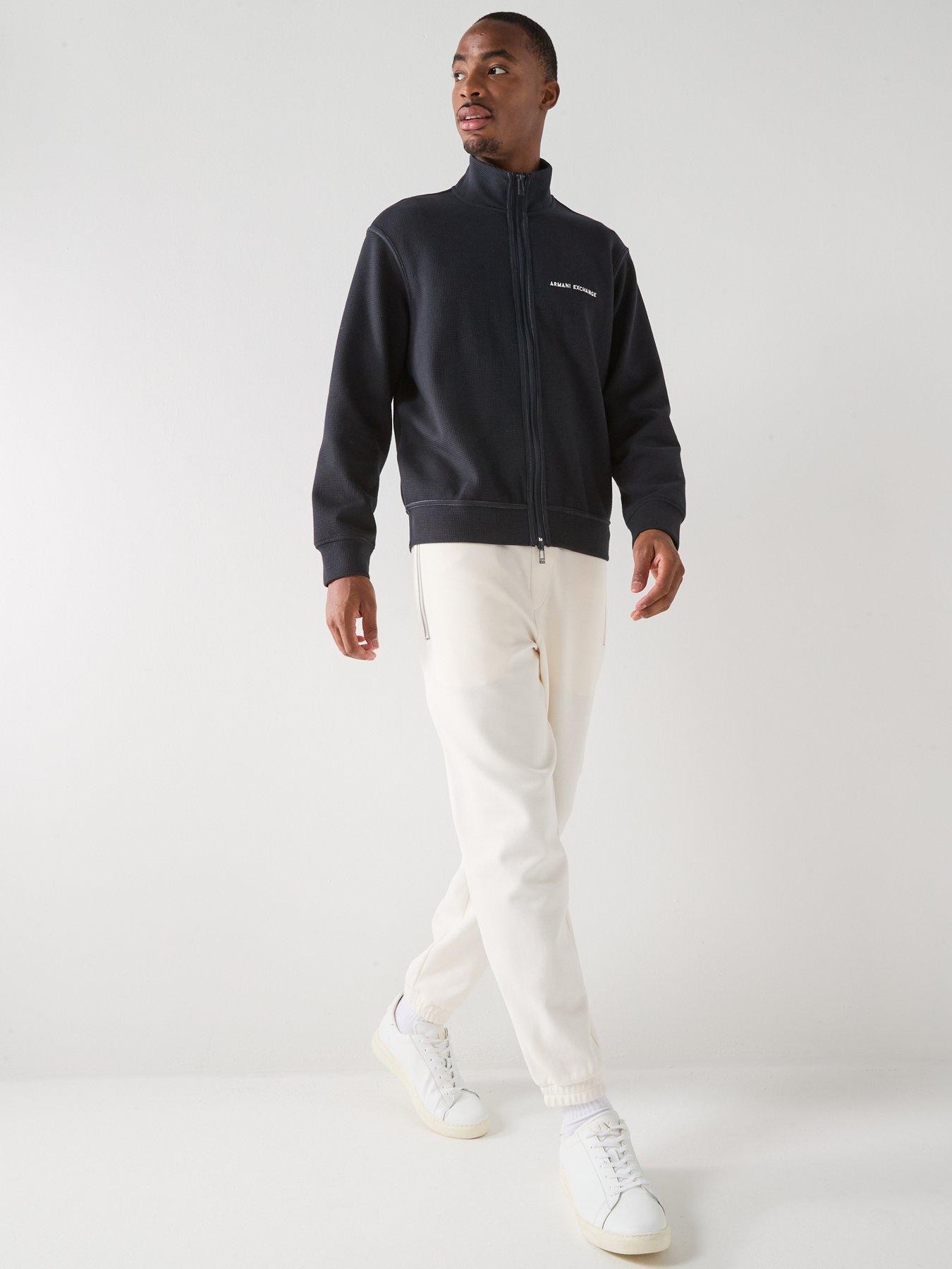 armani-exchange-full-zip-waffle-knit-jacket-navyback