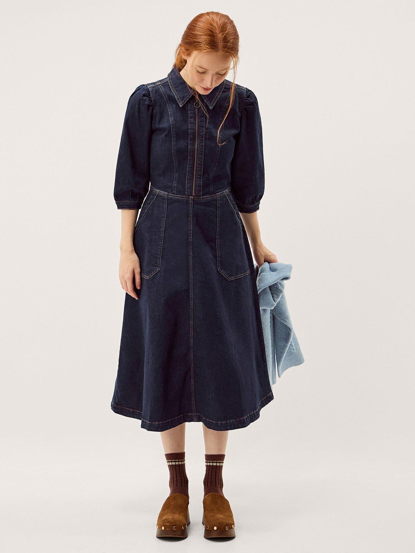 monsoon-erin-zip-front-denim-midi-dress-blue