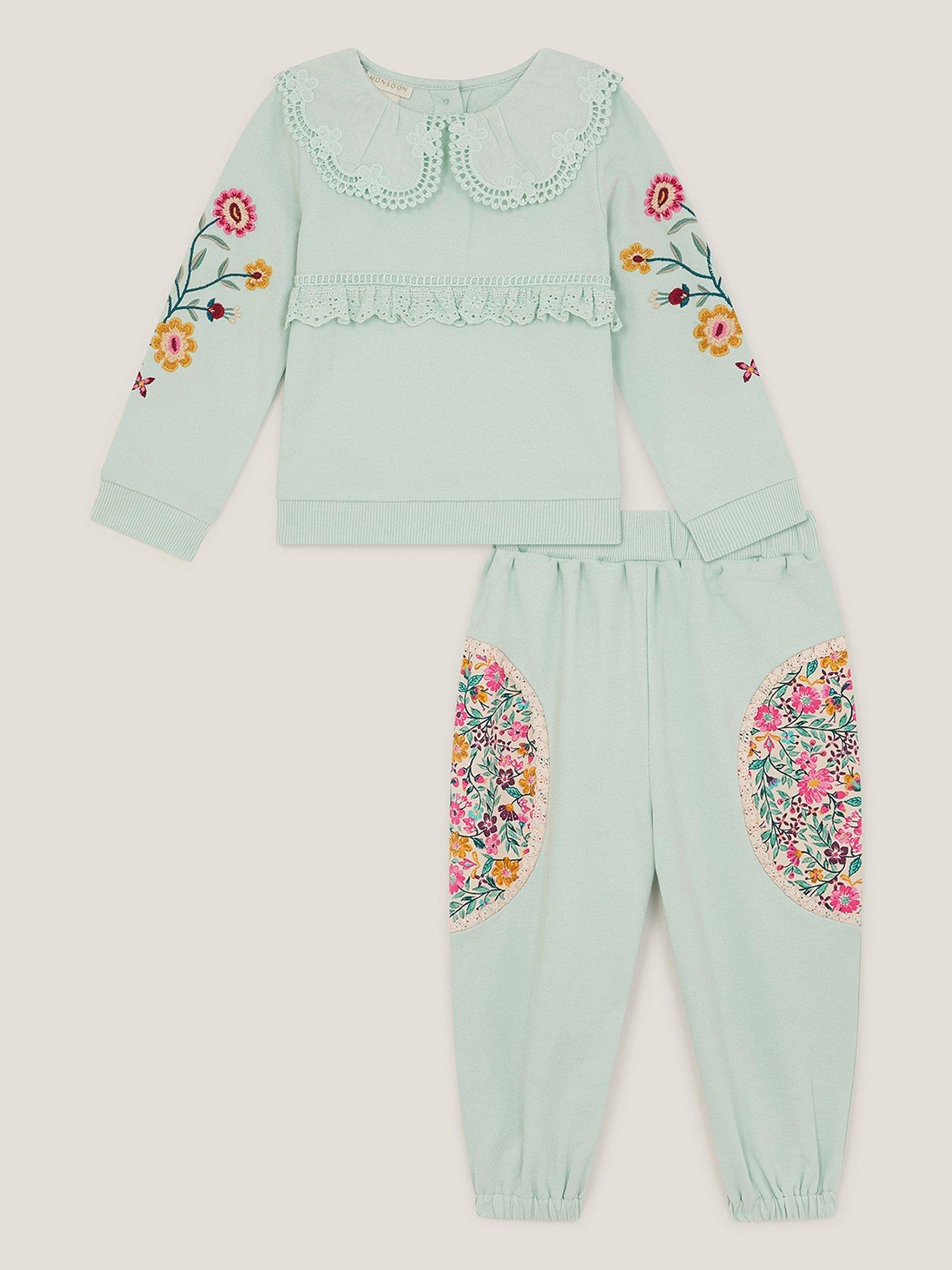 monsoon-baby-girls-sweat-top-amp-jogger-set-green