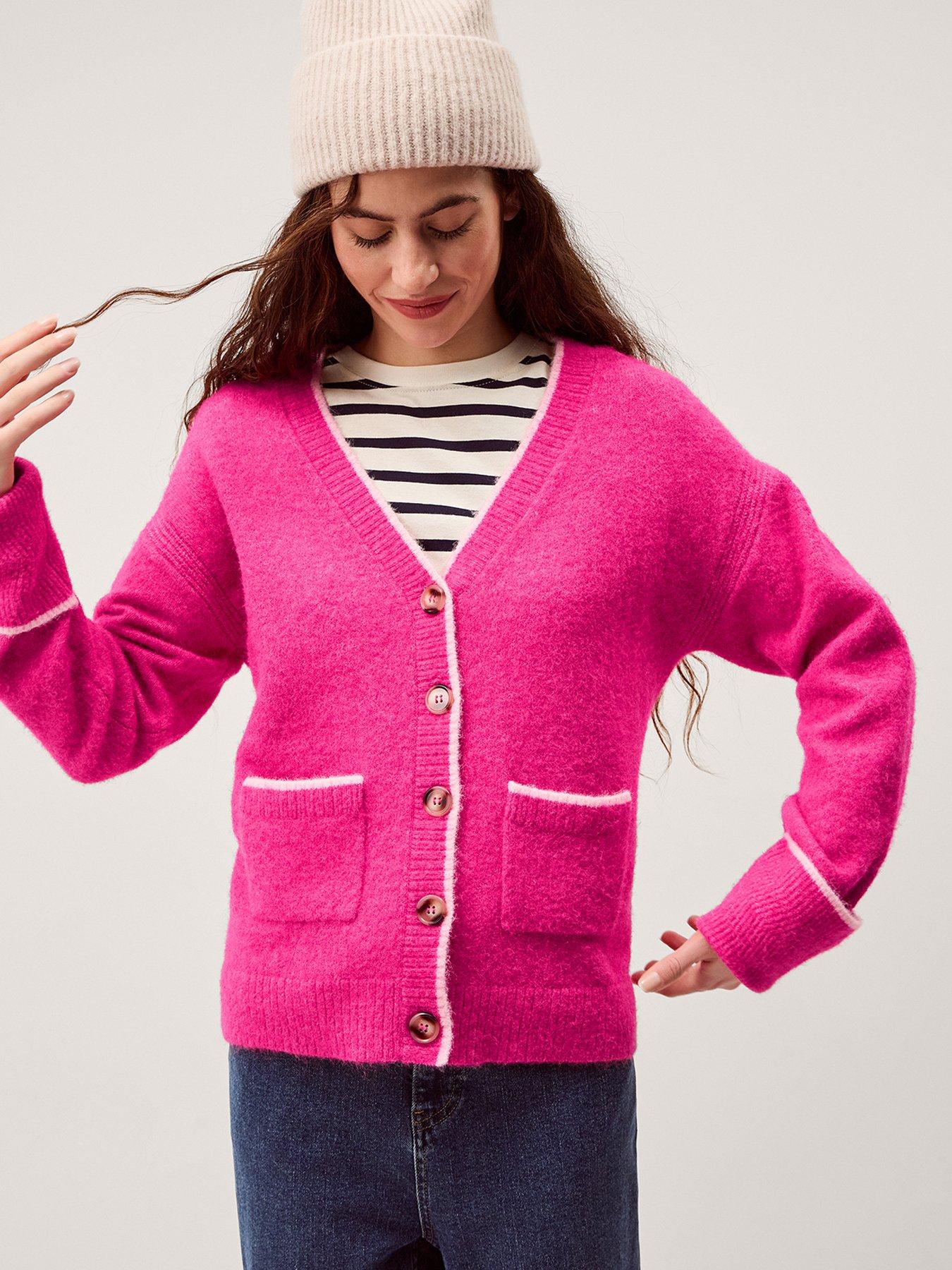 monsoon-oona-oversized-v-neck-cardigan-pinkfront