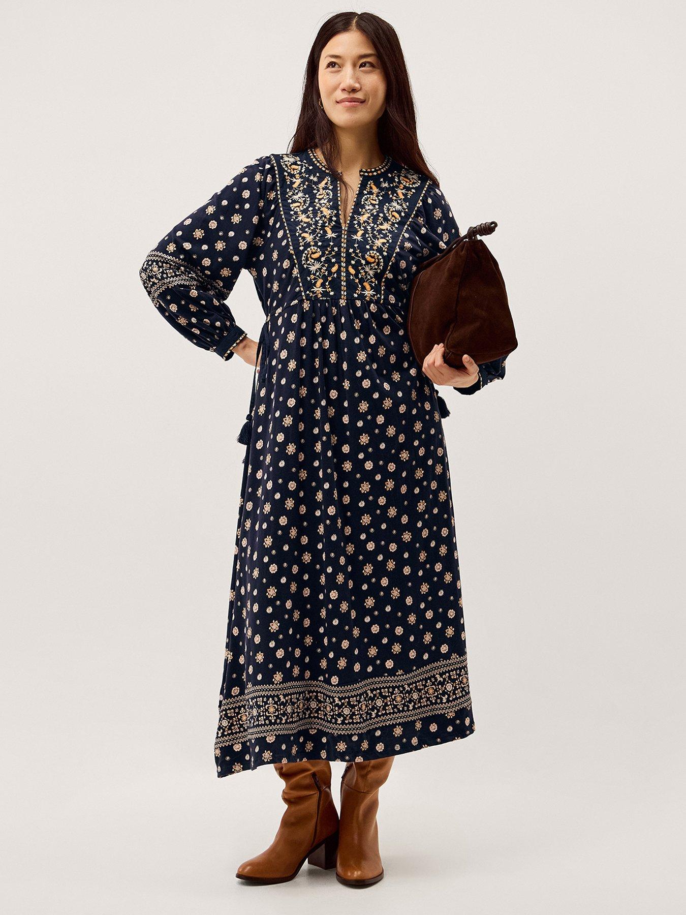 monsoon-bonny-print-jersey-midi-dress-bluefront