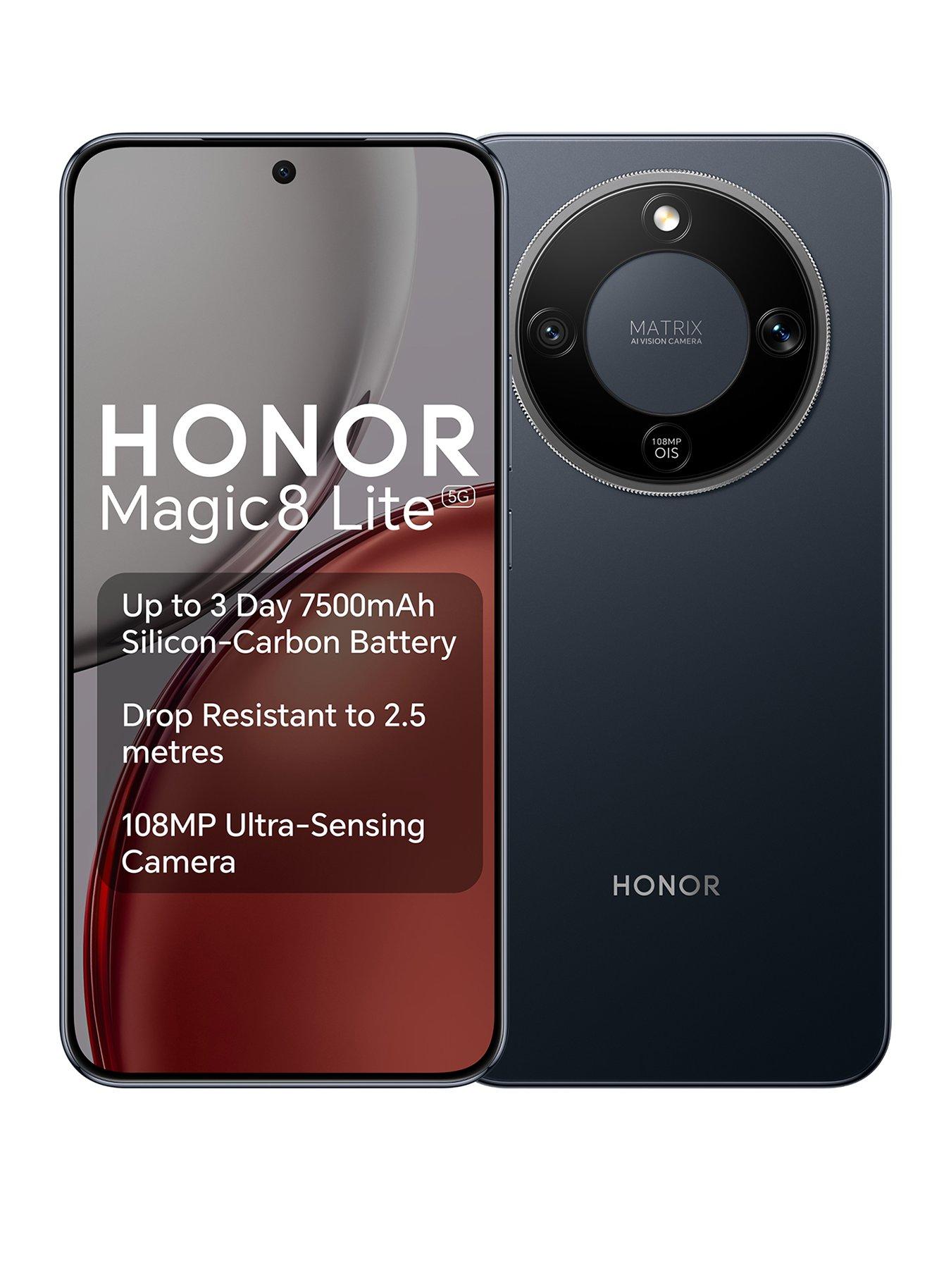 Honor Magic8 Lite 5G - 8GB RAM, 256GB Storage, Black
