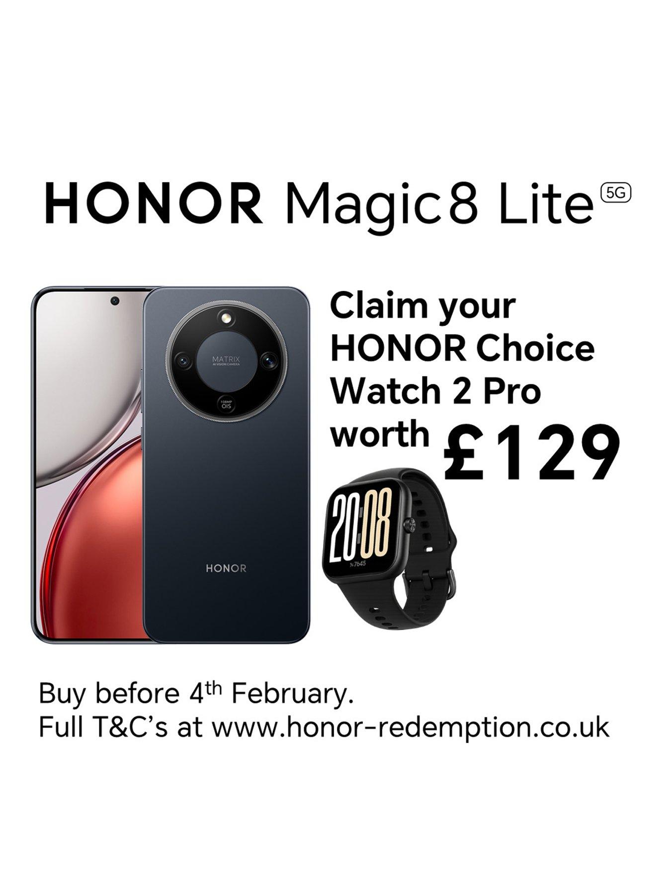 Image 2 of 7 of Honor Magic8 Lite 5G - 8GB RAM, 256GB Storage,&nbsp;Black
