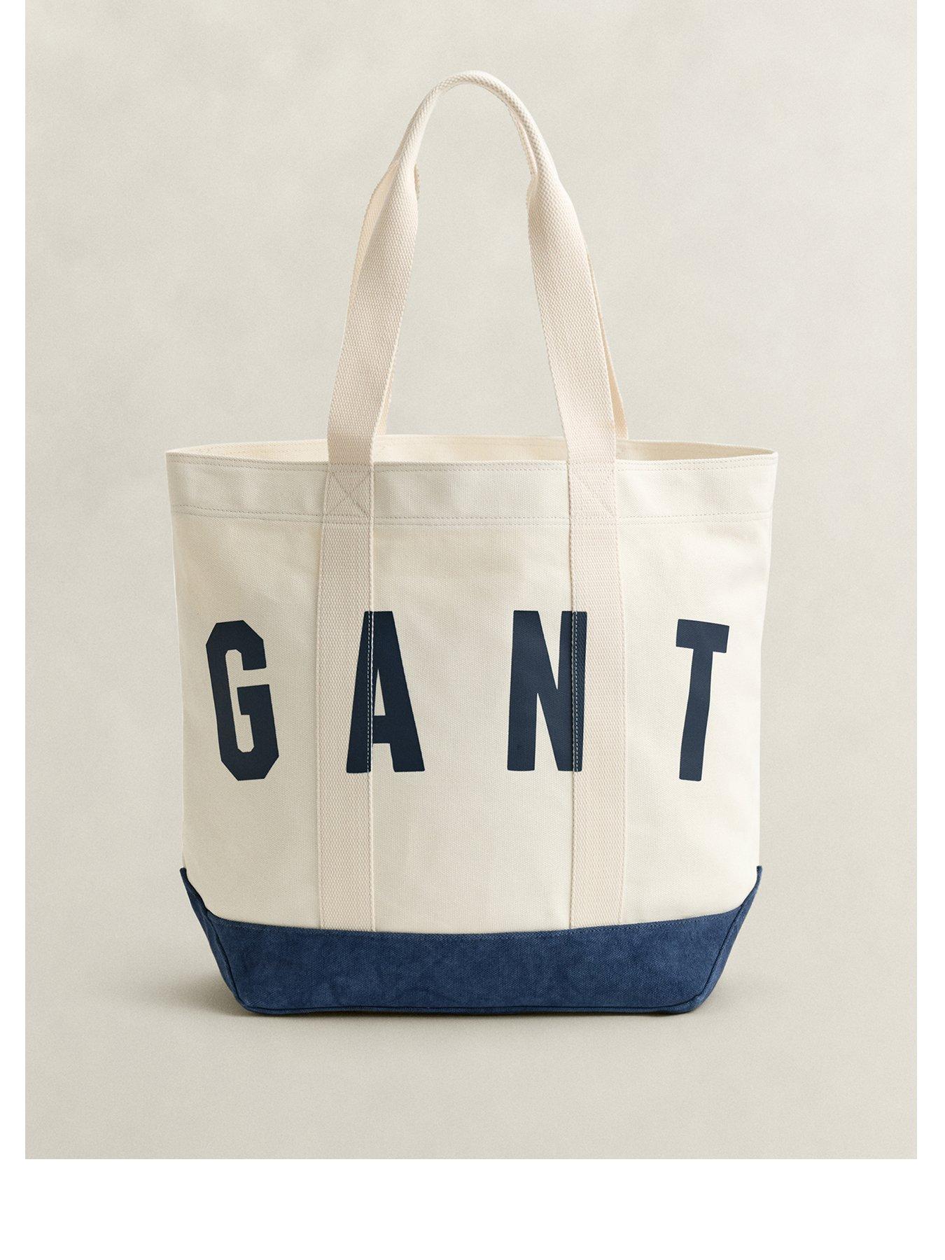 Image 1 of 3 of GANT Gant Contrast Colour Canvas Tote Bag