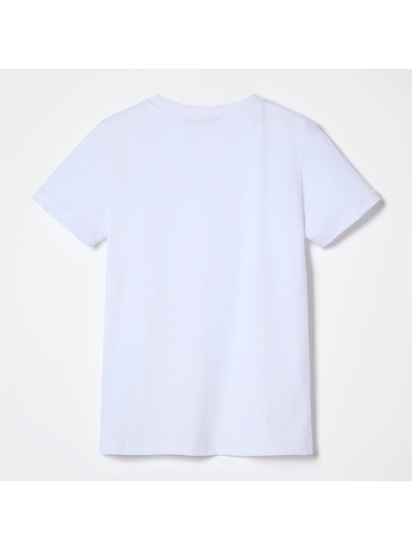 Image 3 of 6 of Ellesse Junior Boys Duranio 2 Pack Tee-black/white