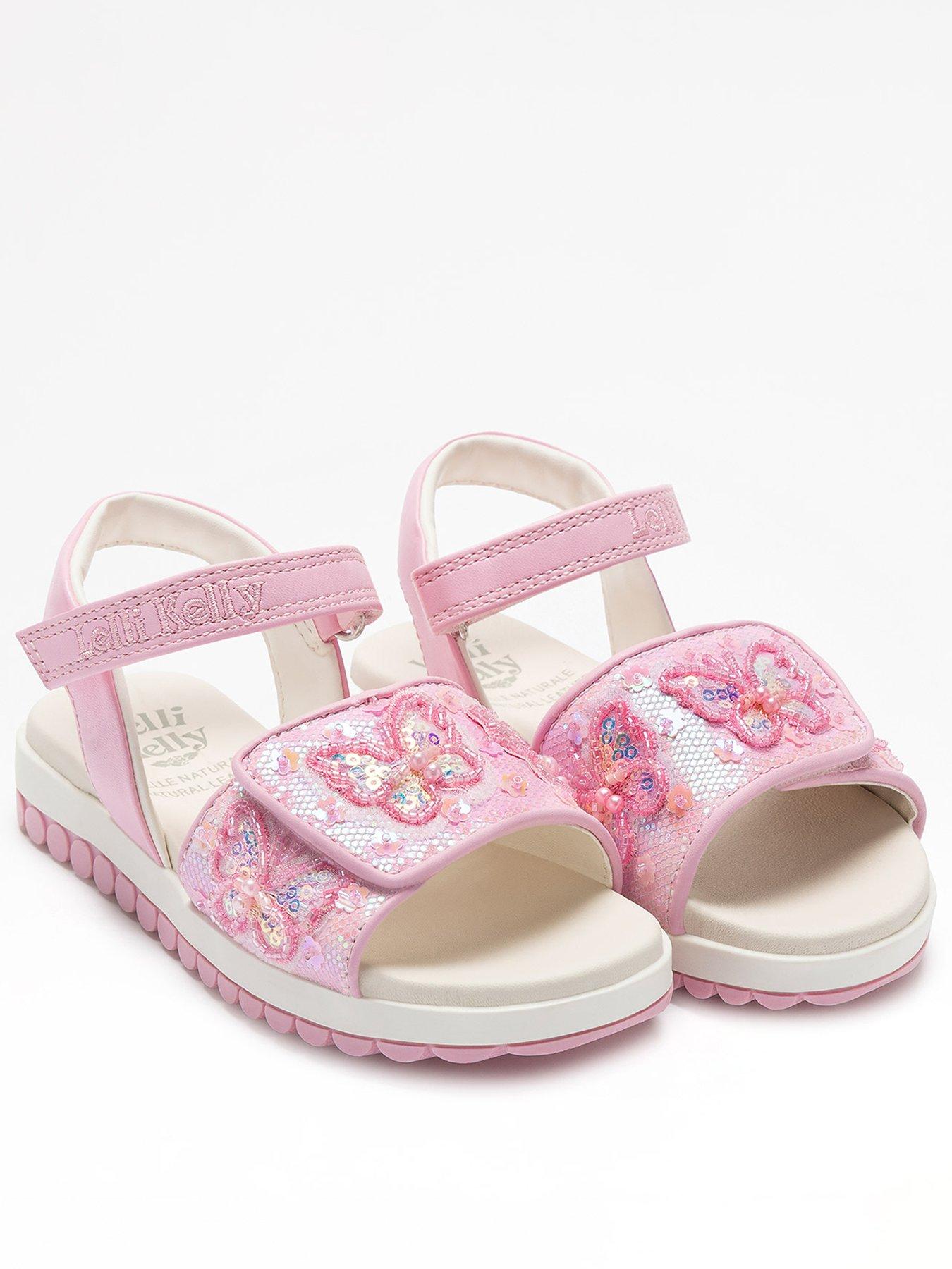Lelli Kelly Emerald Beaded Sandal - Pink