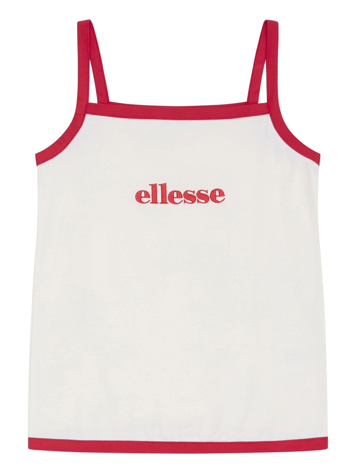 ellesse-junior-girls-luxardo-vest--off-whiteredfront