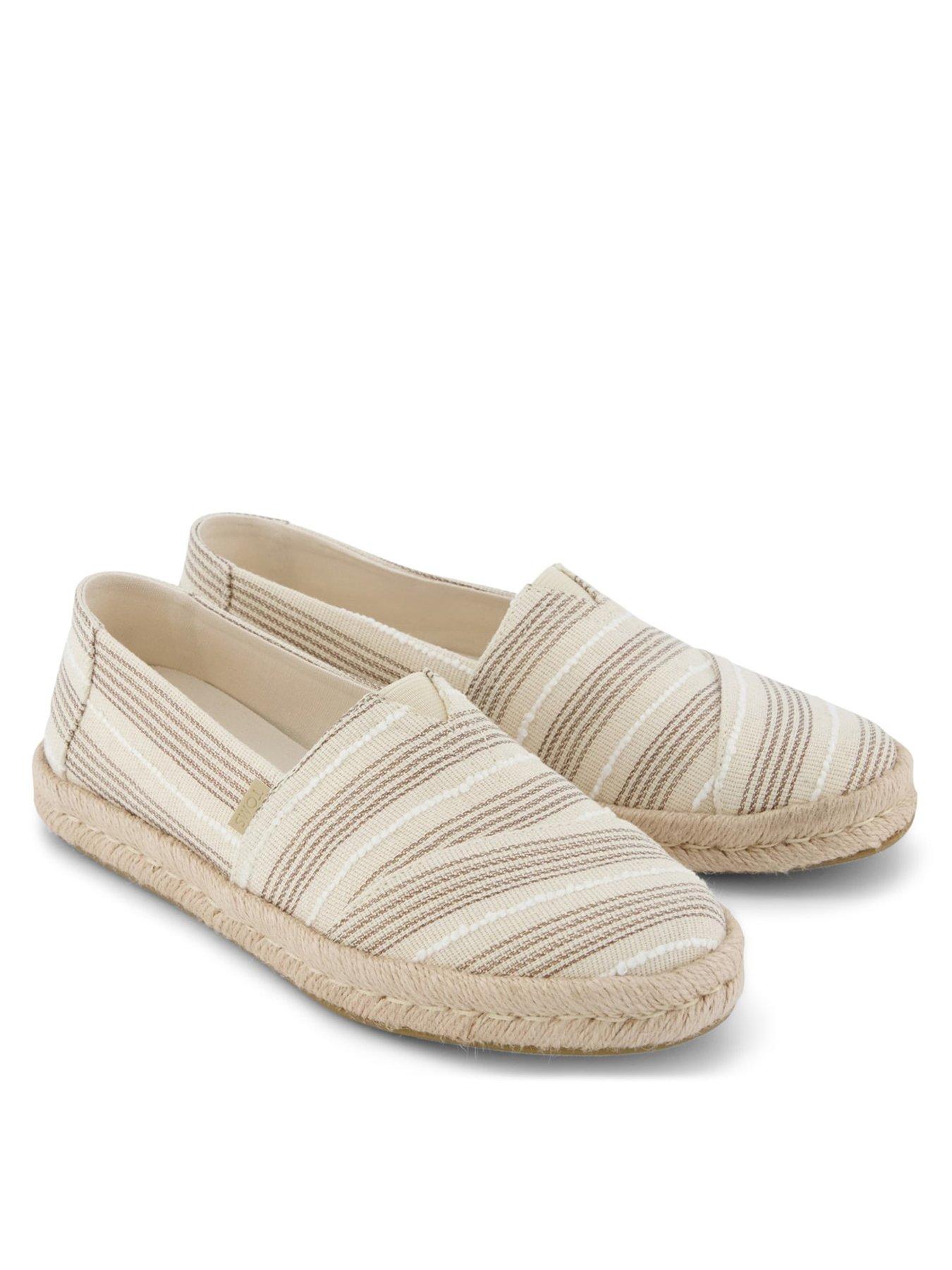 Image 2 of 5 of TOMS Alpargata Plus - Natural Metallic Stripe