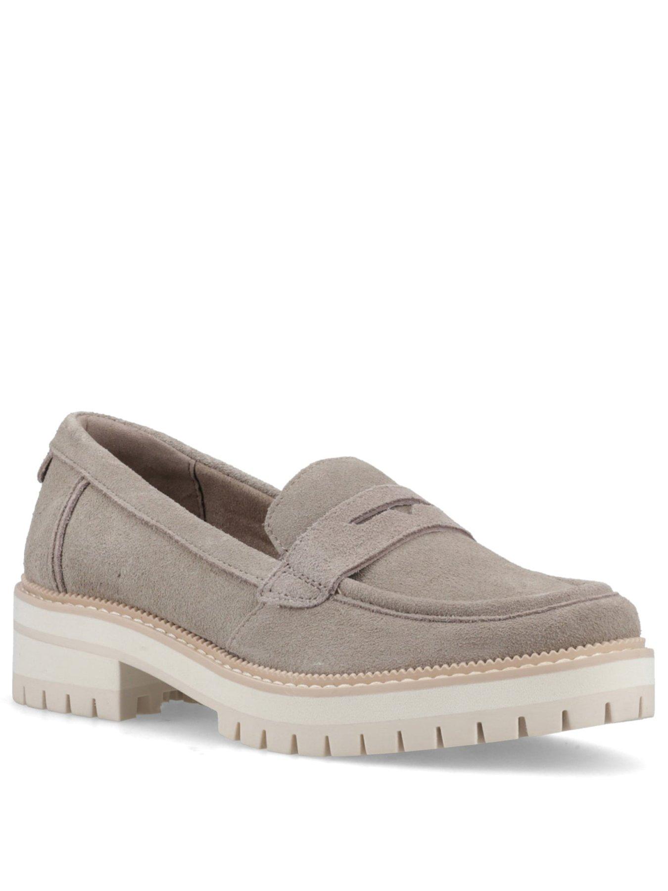 Image 2 of 5 of TOMS Cara Loafer - Beige Suede