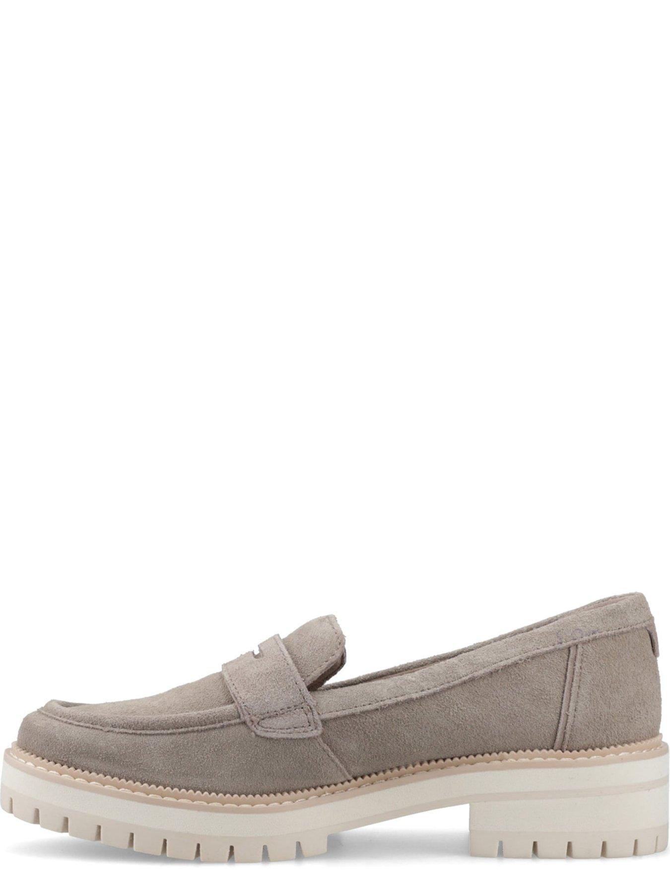 Image 4 of 5 of TOMS Cara Loafer - Beige Suede