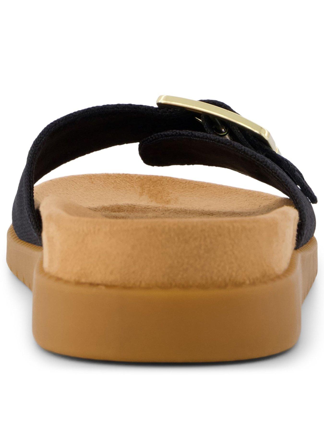 Image 3 of 5 of TOMS Marin Slider Sandals - Black