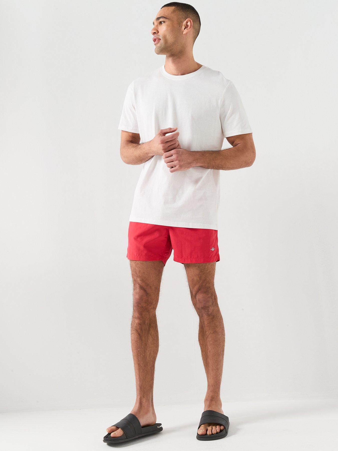 gant-logo-swim-shorts-redback