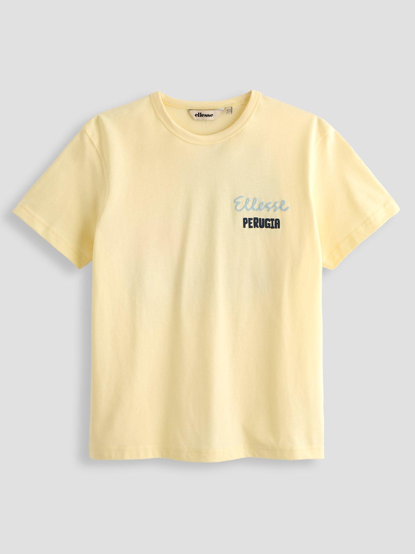 Ellesse Unisex Fruttas T-Shirt - Light Yellow