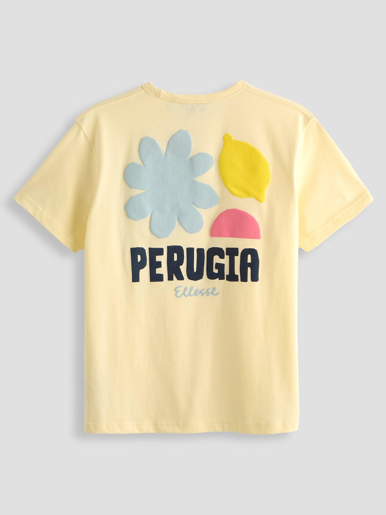 Image 2 of 5 of Ellesse Unisex Fruttas T-Shirt - Light Yellow