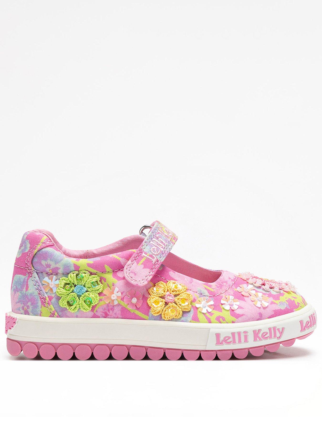 Lelli Kelly Eloise Dolly Scarpa Beaded Mary-Jane Shoe - Pink