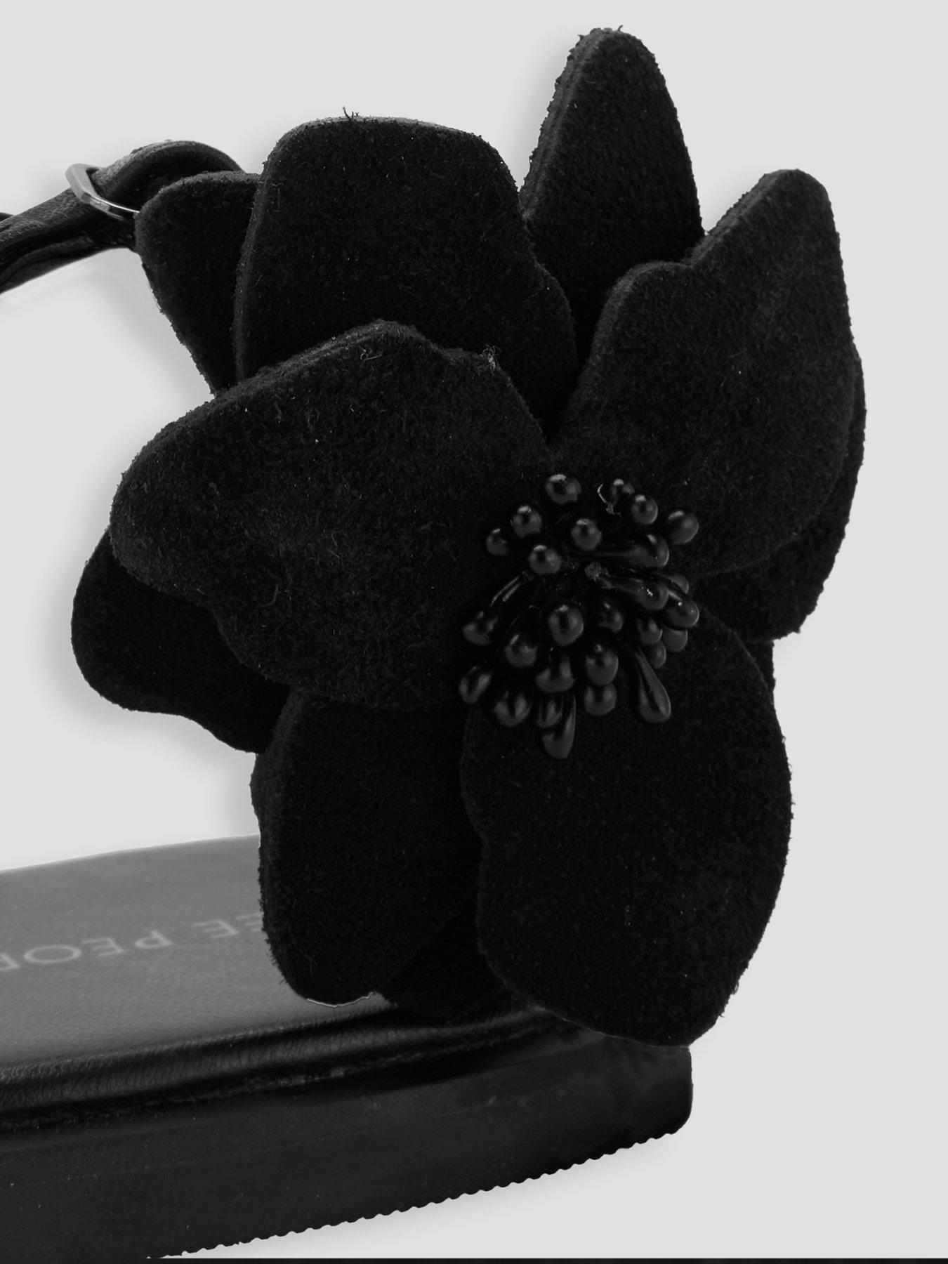 Image 5 of 6 of FREE PEOPLE Mismatch Magnolia Sandal - Black