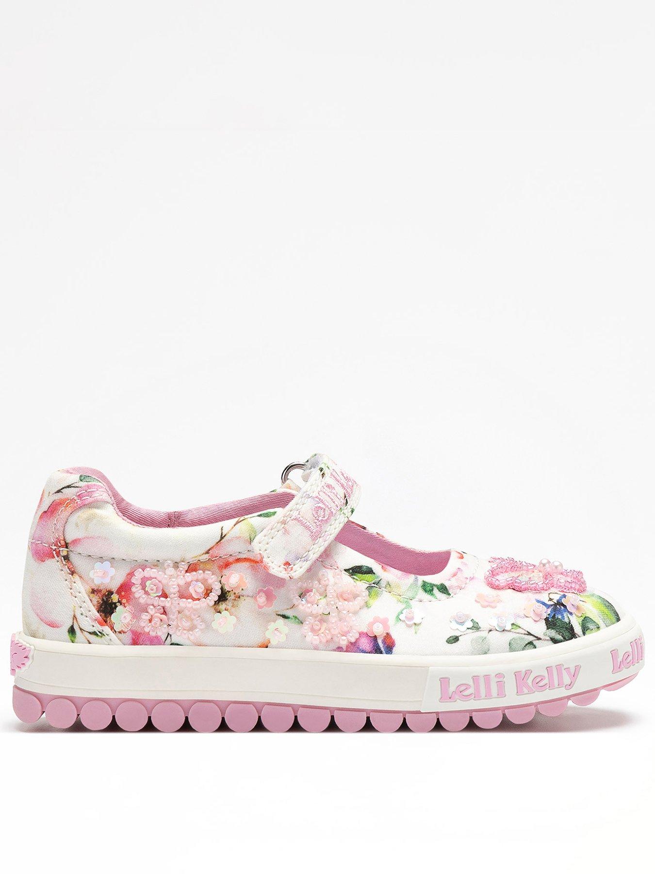 Lelli Kelly Serena Dolly Scarpa Beaded Mary-Jane Shoe - White