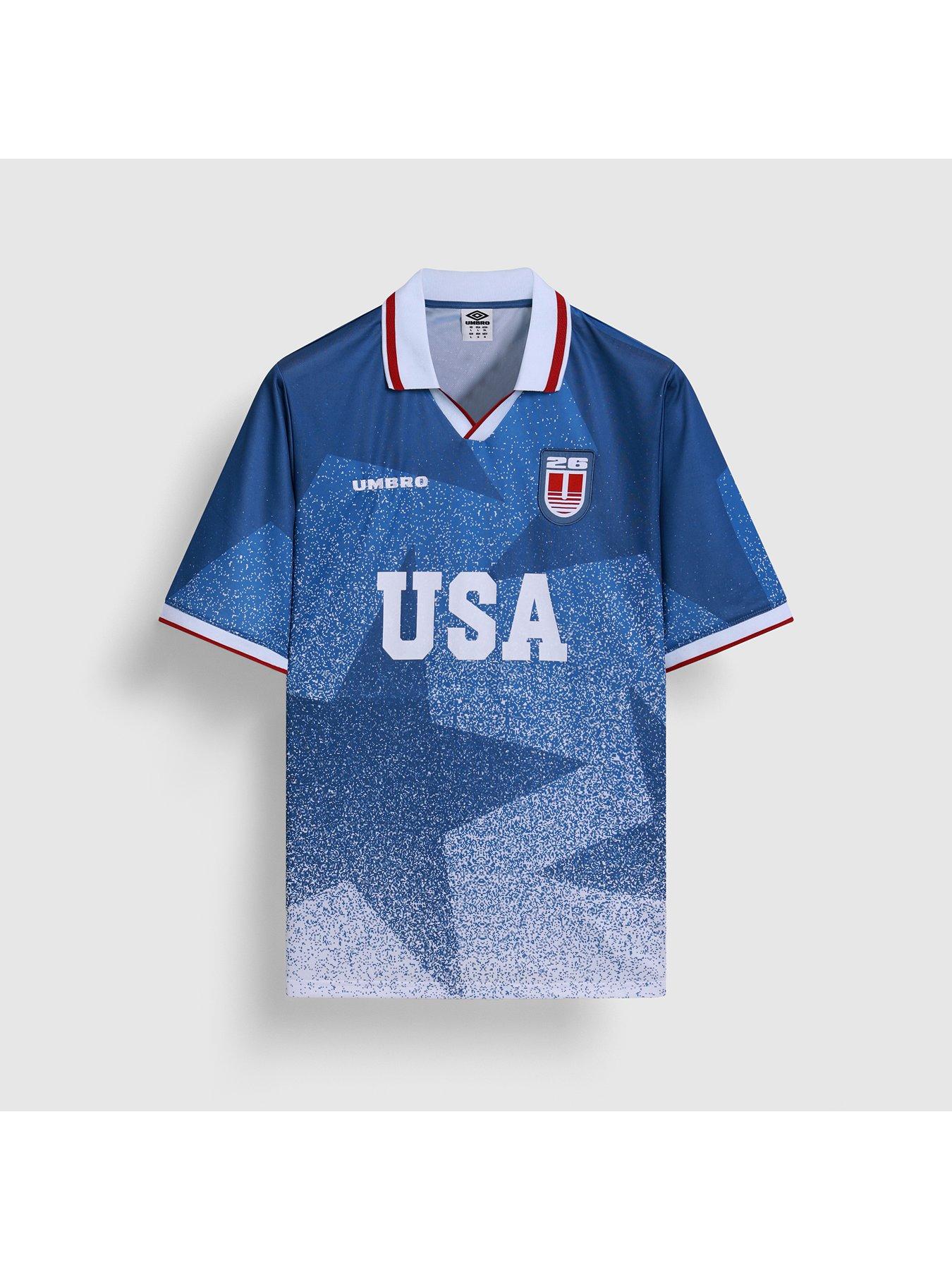 Umbro Mens Football USA Jersey - Blue