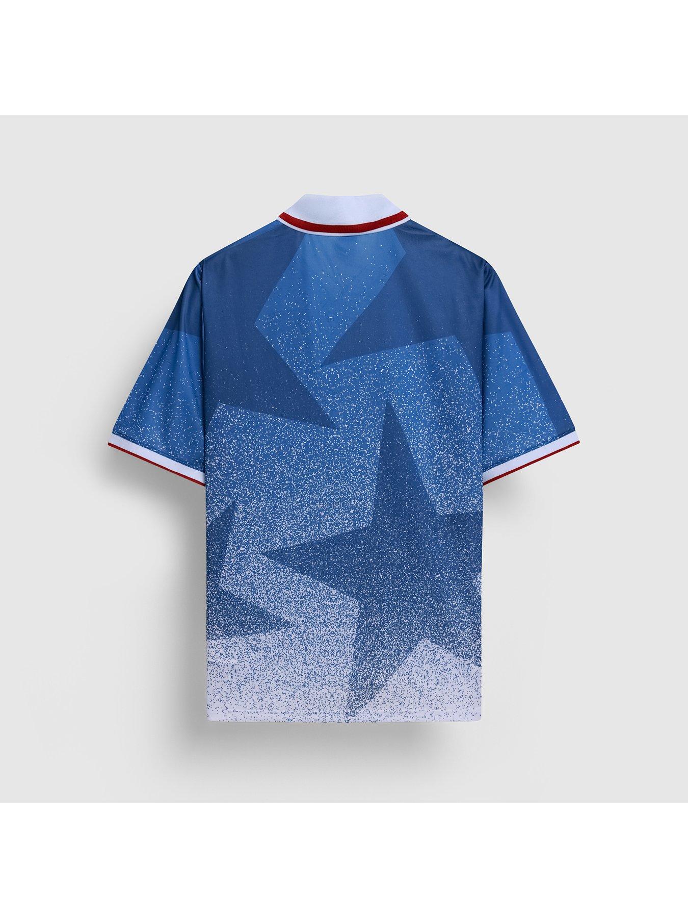 Image 2 of 2 of Umbro Mens Football USA Jersey - Blue