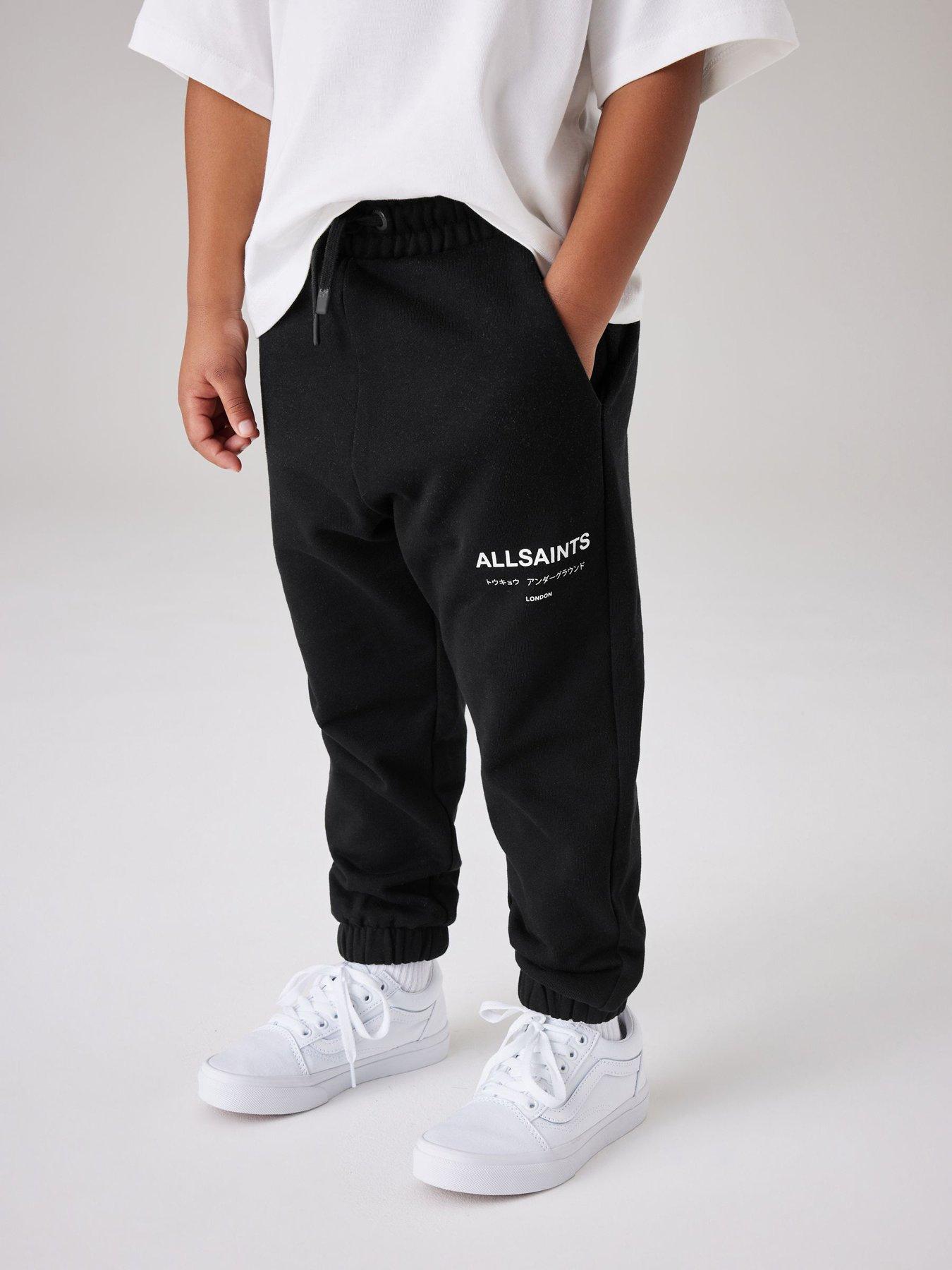 smALLSAINTS Boys Underground Cuffed Joggers - Black