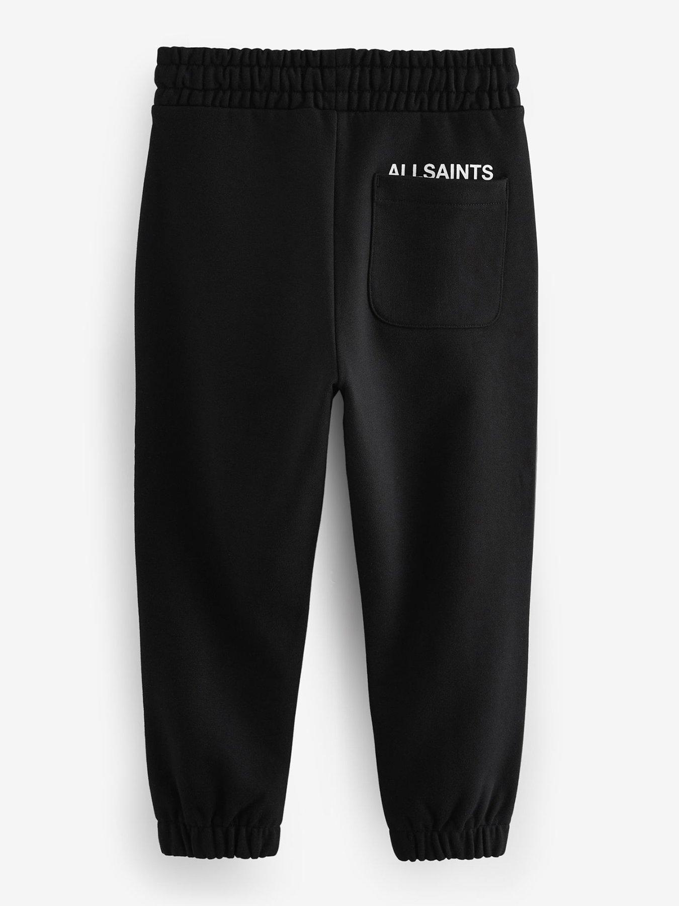 Image 3 of 7 of smALLSAINTS Boys Underground Cuffed Joggers - Black