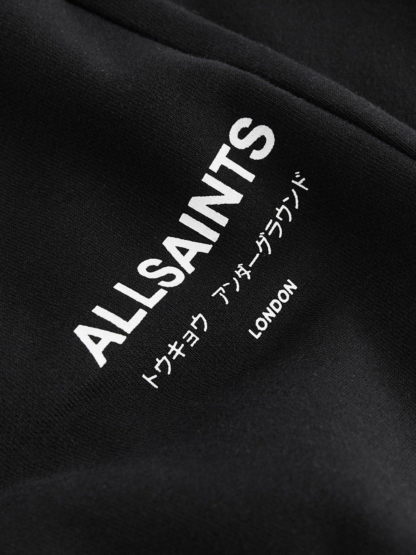Image 4 of 7 of smALLSAINTS Boys Underground Cuffed Joggers - Black