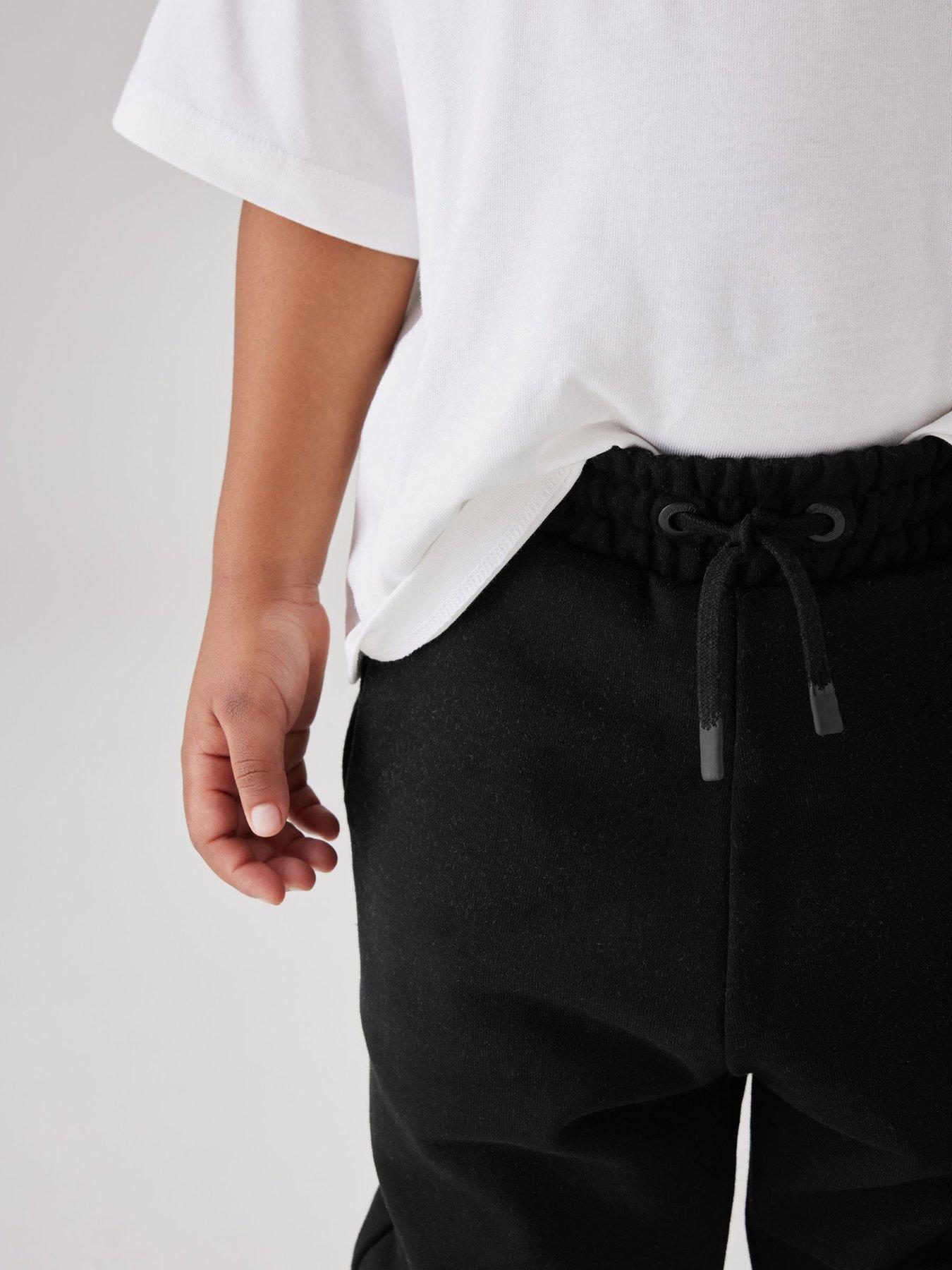 Image 7 of 7 of smALLSAINTS Boys Underground Cuffed Joggers - Black