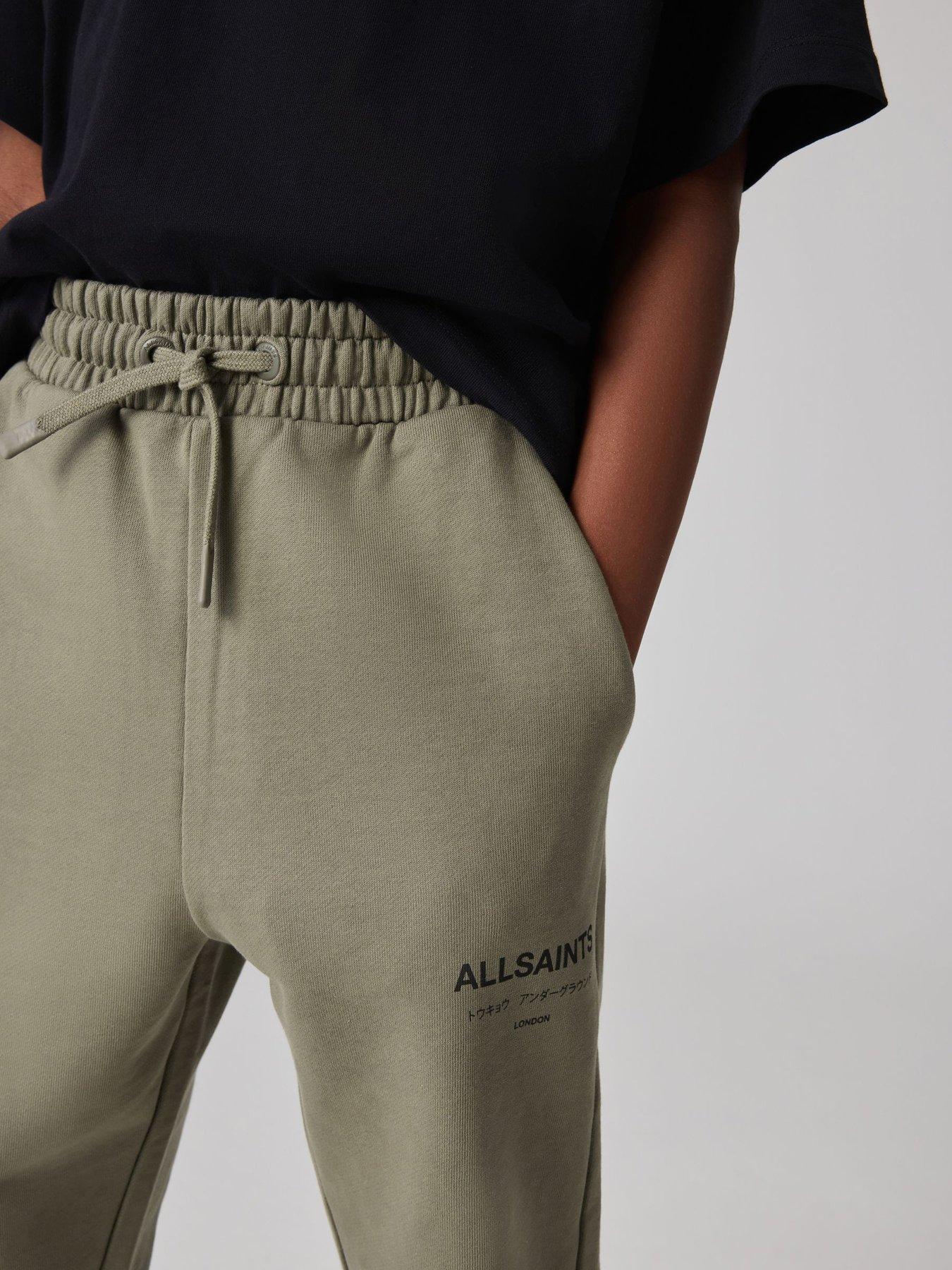 Image 5 of 7 of smALLSAINTS Boys Underground Cuffed Joggers- Green