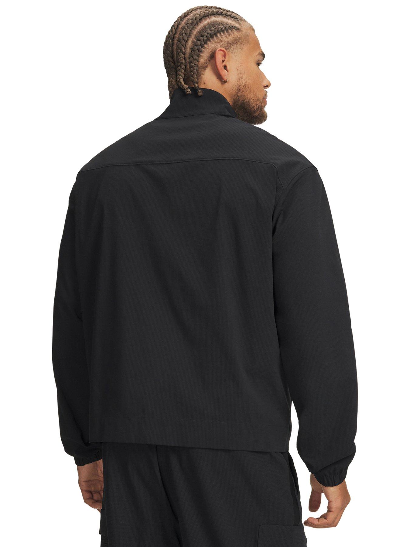 Image 2 of 3 of UNDER ARMOUR Mens Training Unstoppable Woven Jacket - Black
