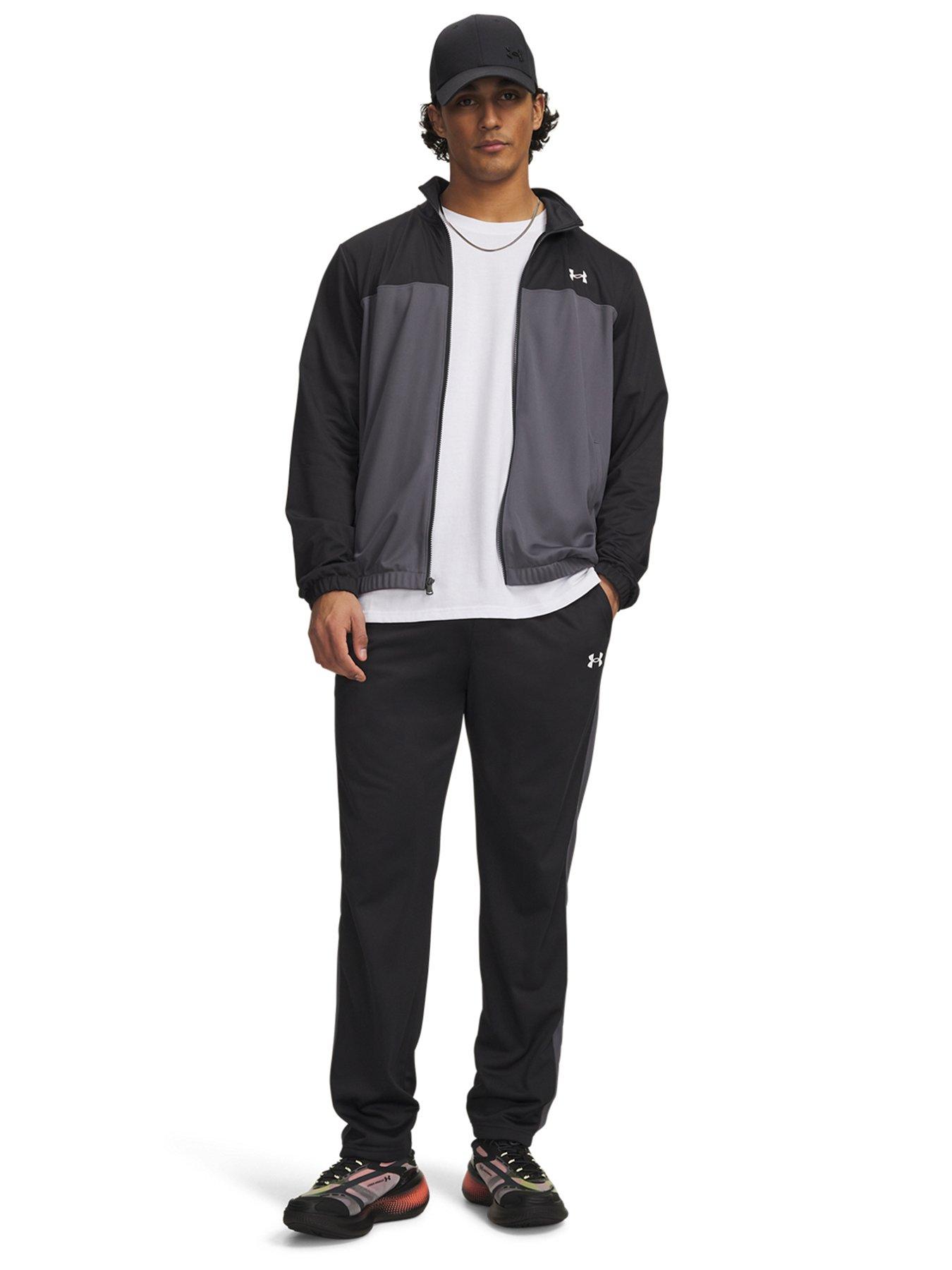 Under Armour Mens Training Rival Knit Tracksuit - Black