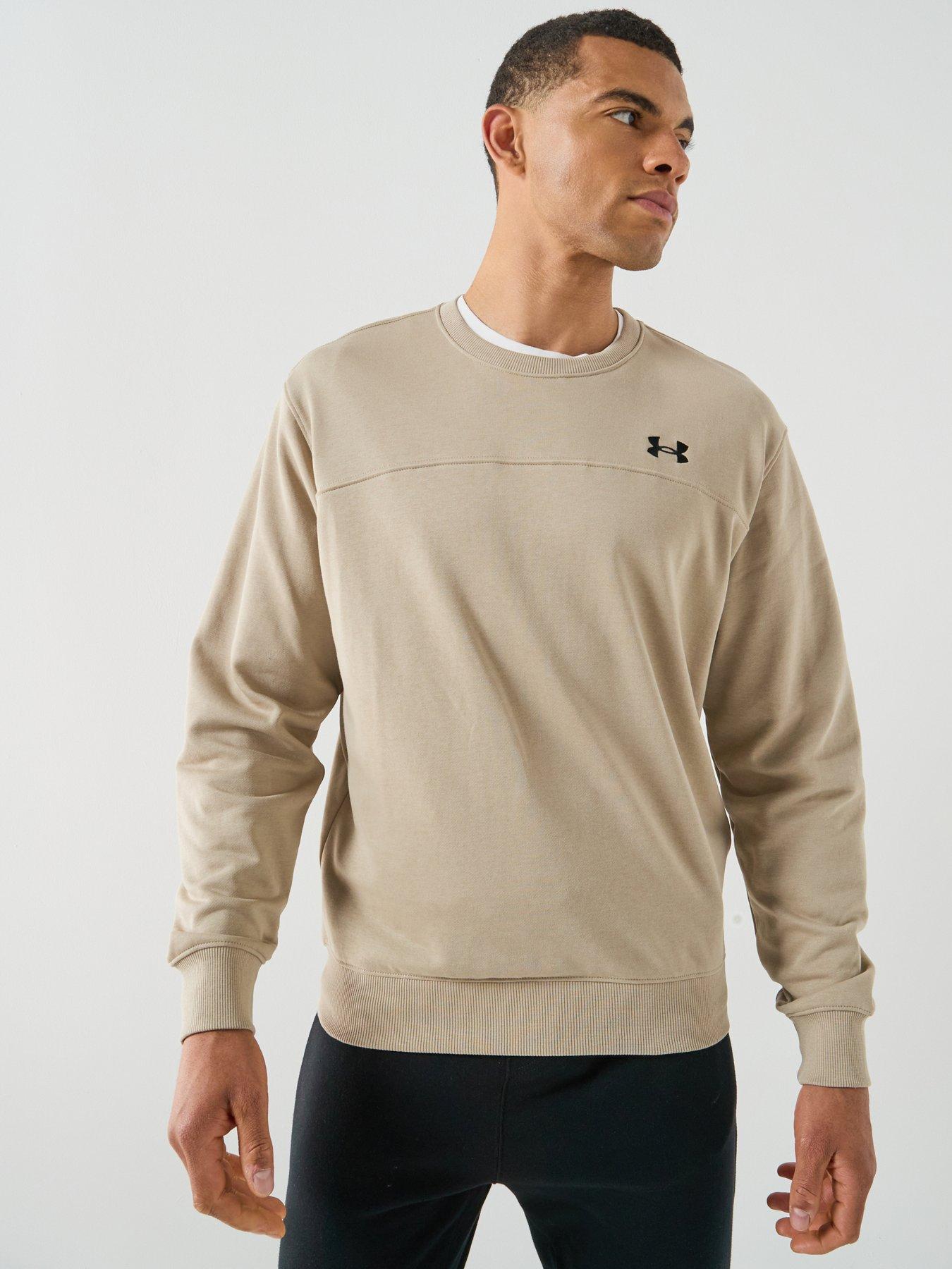 under-armour-mens-training-rival-terry-crew-greenfront