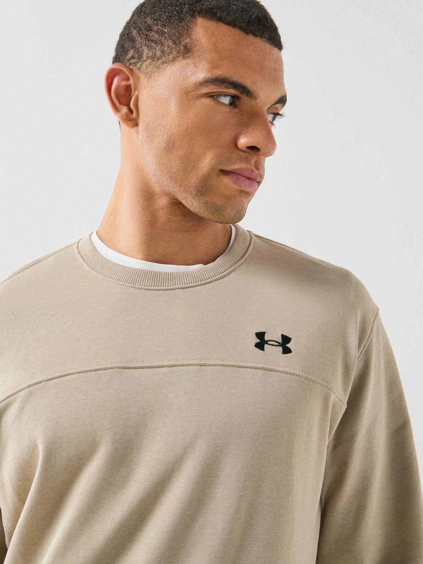 under-armour-mens-training-rival-terry-crew-greenoutfit