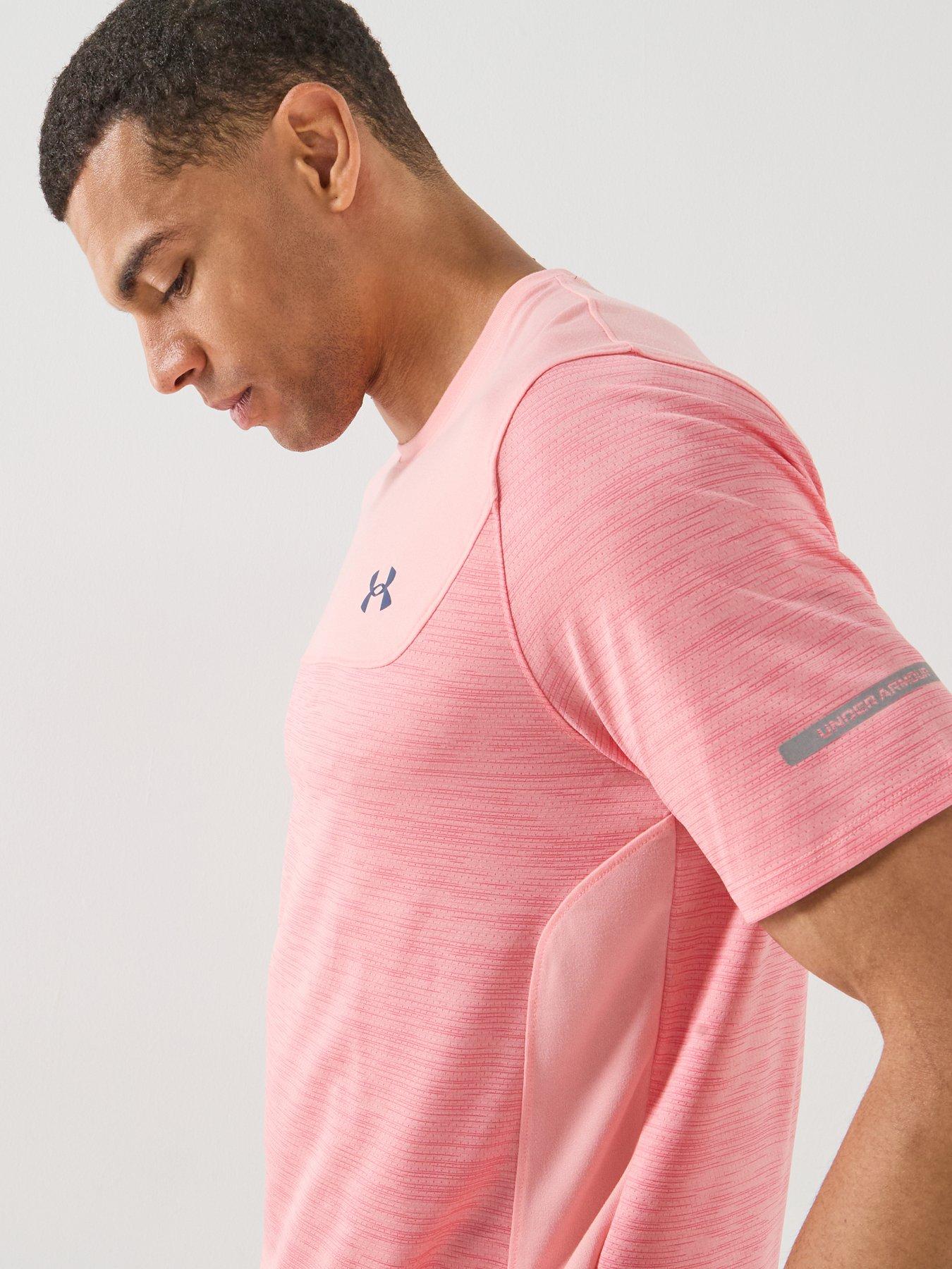 under-armour-mens-training-tech-utility-short-sleeve-t-shirt-pinkoutfit