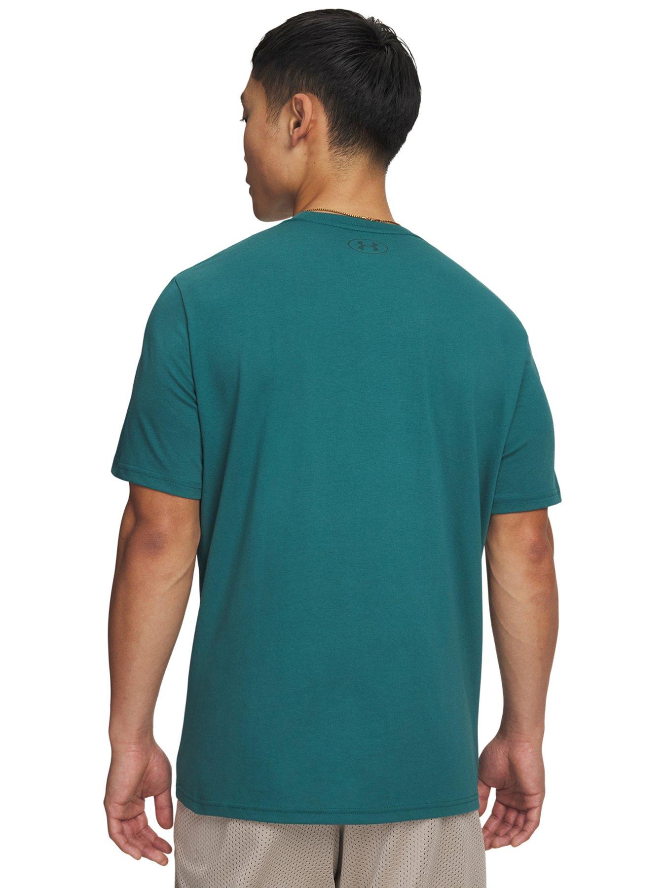 under-armour-mens-training-team-issue-short-sleeve-t-shirt-greenstillFront