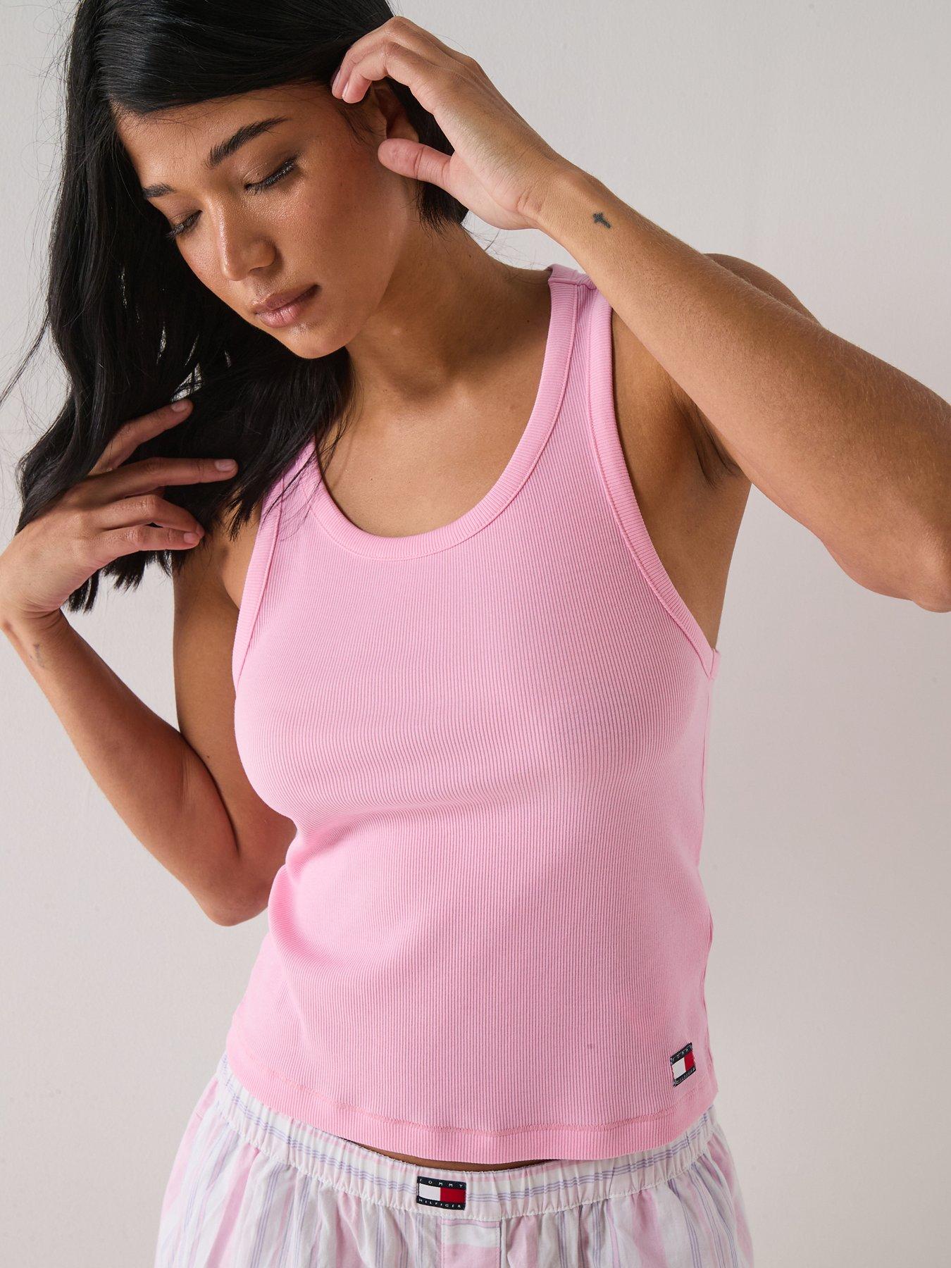 Tommy Hilfiger Ribbed Tank Top - Pink