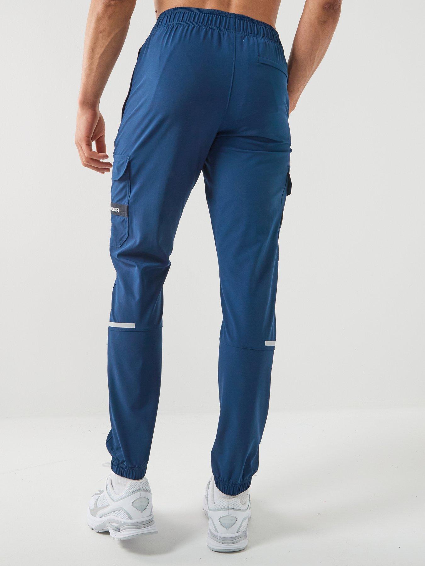 Image 2 of 4 of UNDER ARMOUR Mens Training Tech Utility Trousers - Navy