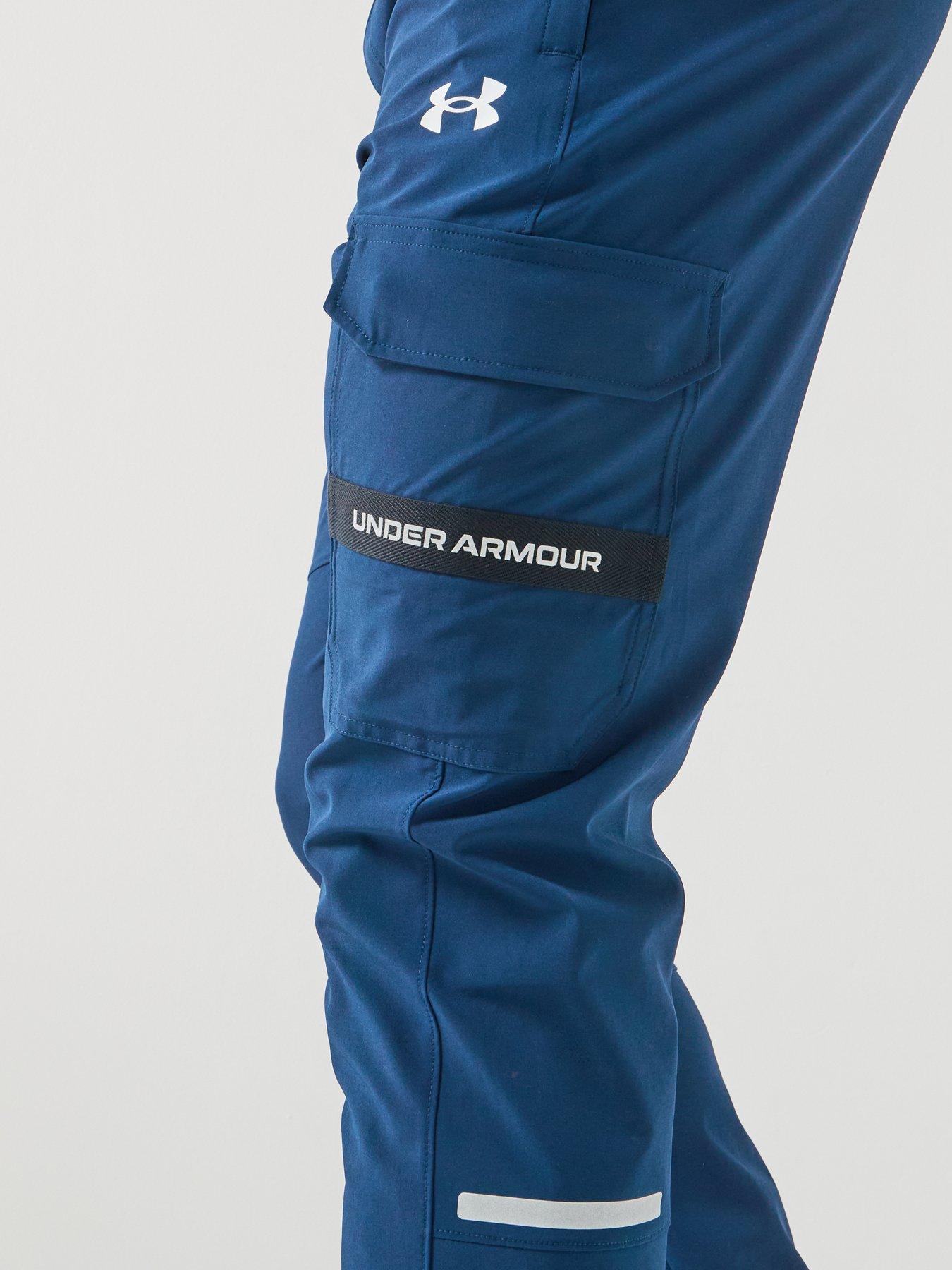 Image 4 of 4 of UNDER ARMOUR Mens Training Tech Utility Trousers - Navy