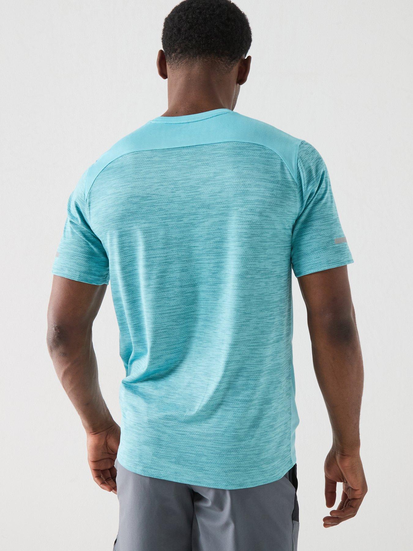 under-armour-mens-training-tech-utility-short-sleeve-t-shirt-bluestillFront