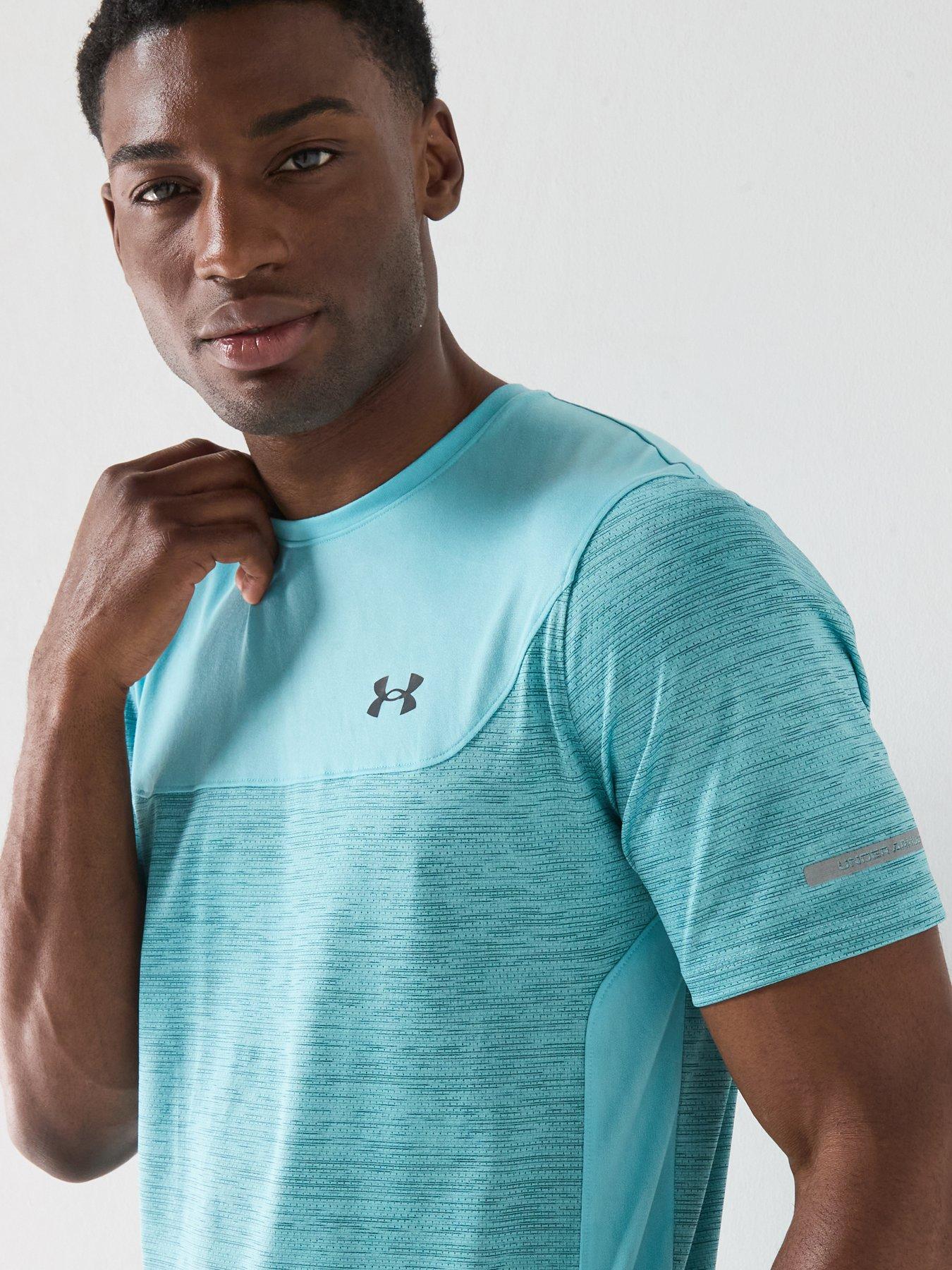 under-armour-mens-training-tech-utility-short-sleeve-t-shirt-blueoutfit