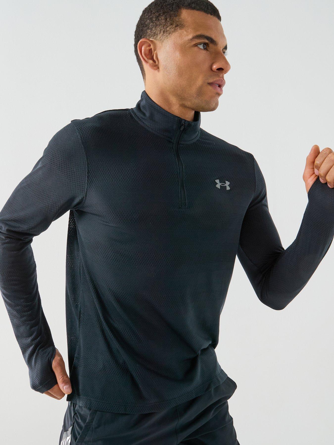under-armour-mens-running-velociti-14-zip-blackoutfit