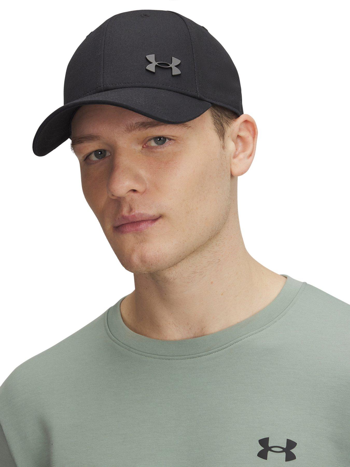 under-armour-mens-training-sportstyle-hat-blackstillFront