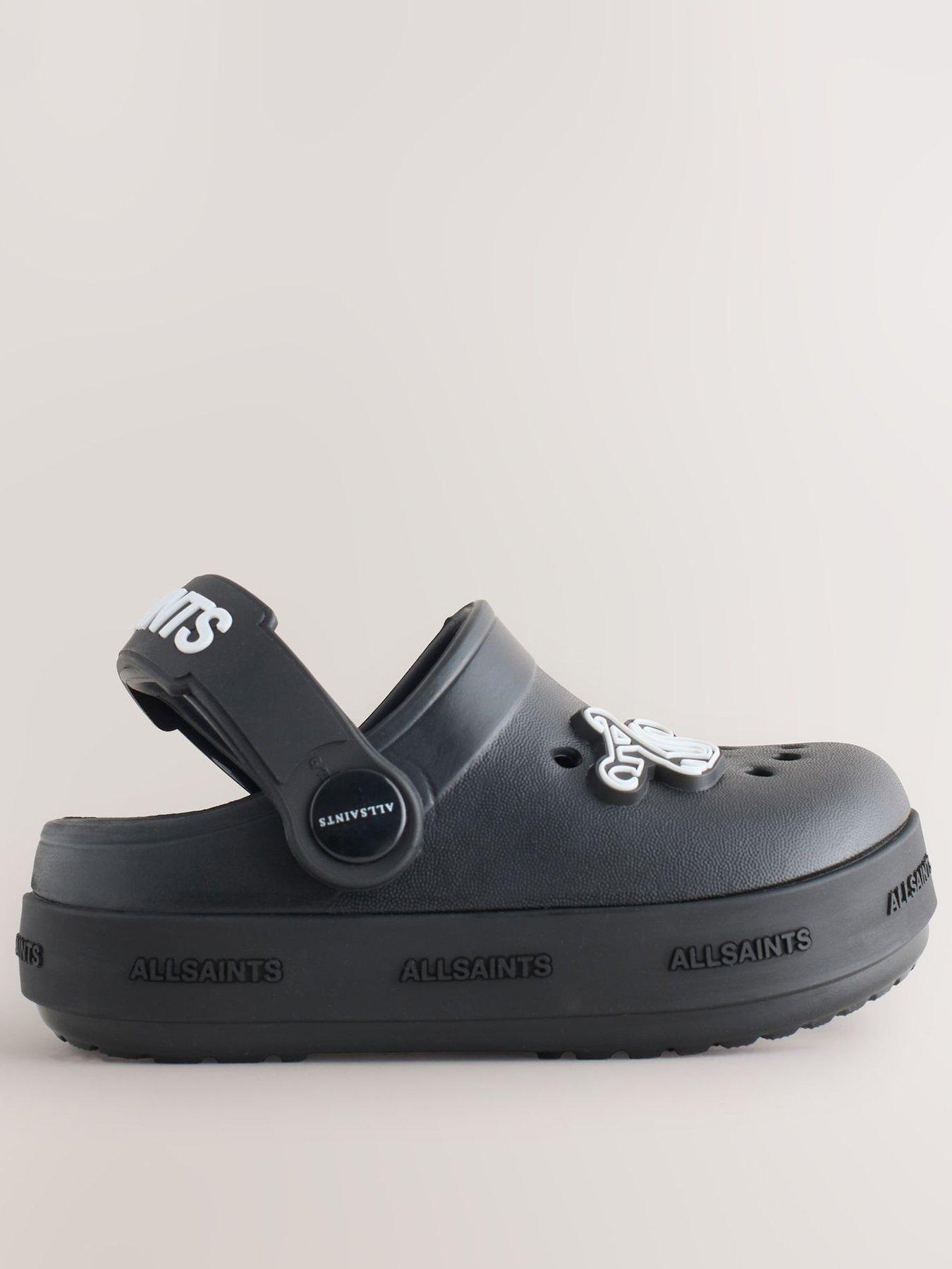 smALLSAINTS Younger Boys Underground Clogs - Black