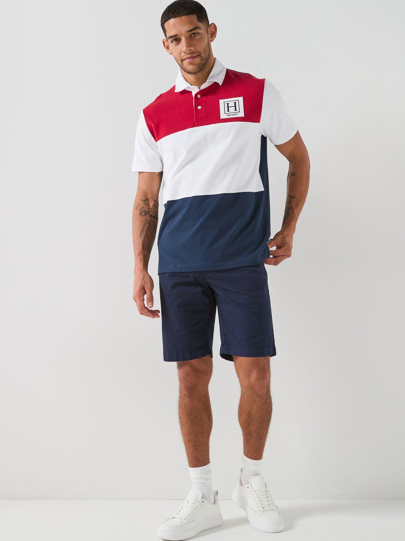 Image 3 of 4 of Hackett London Brighton Shorts - Navy