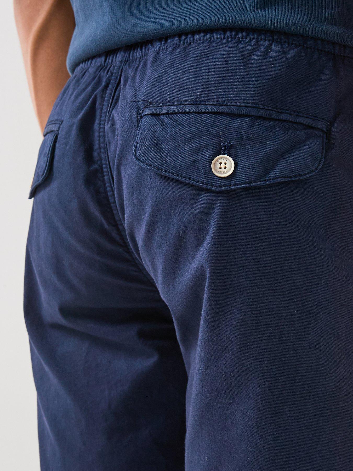 Image 4 of 4 of Hackett London Brighton Shorts - Navy